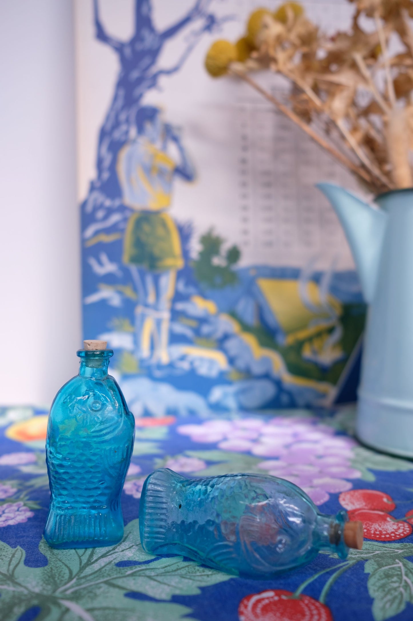 Mini bouteilles en forme de poissons