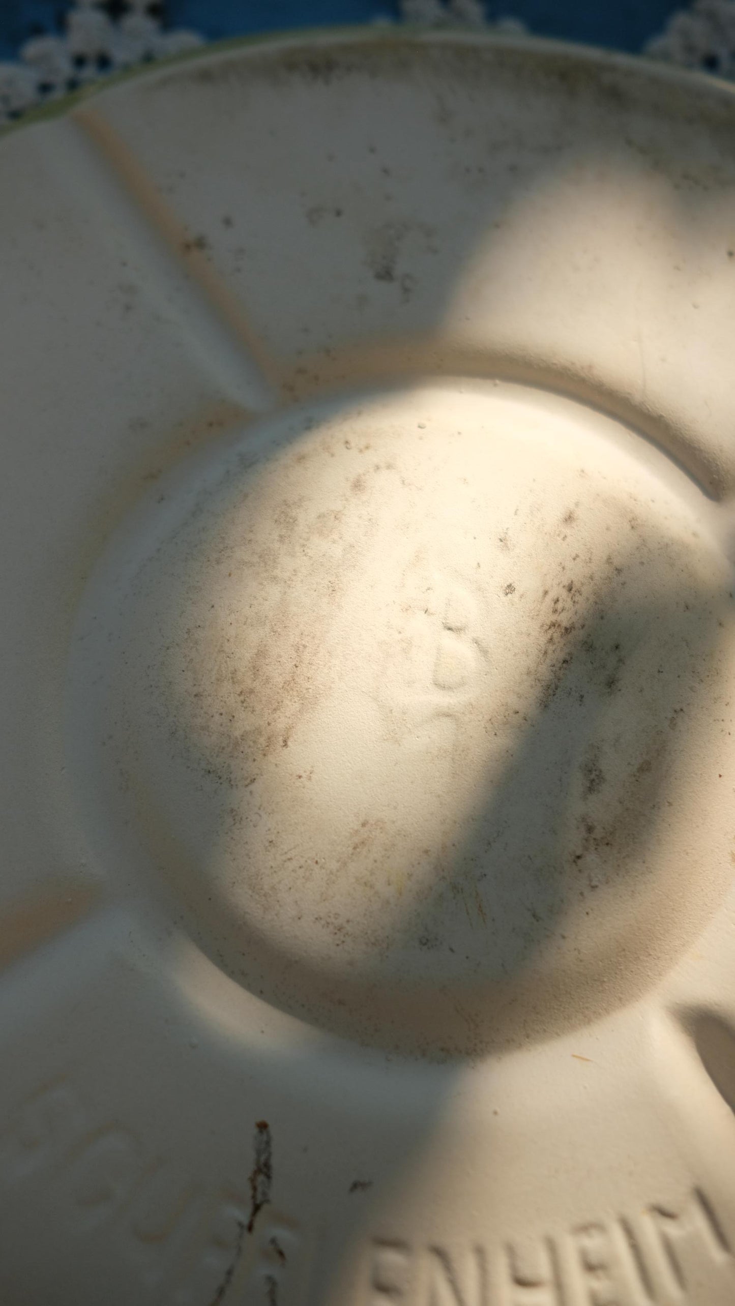Assiettes compartimentée en poterie alsacienne de soufflenheim
