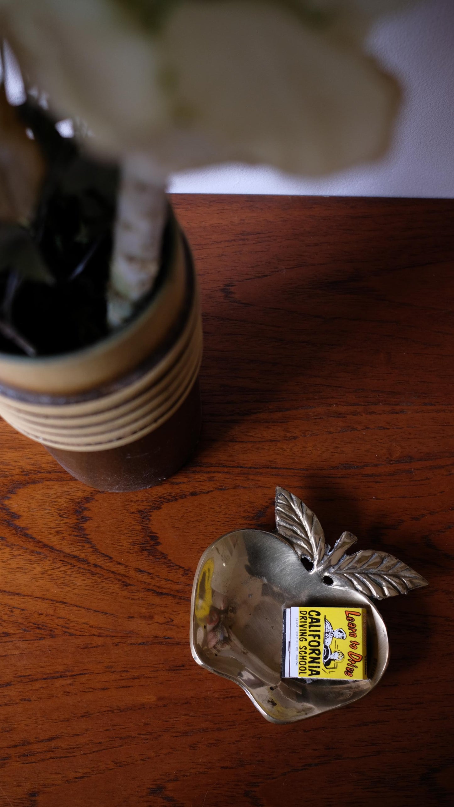 Vide poche en laiton en forme de pomme