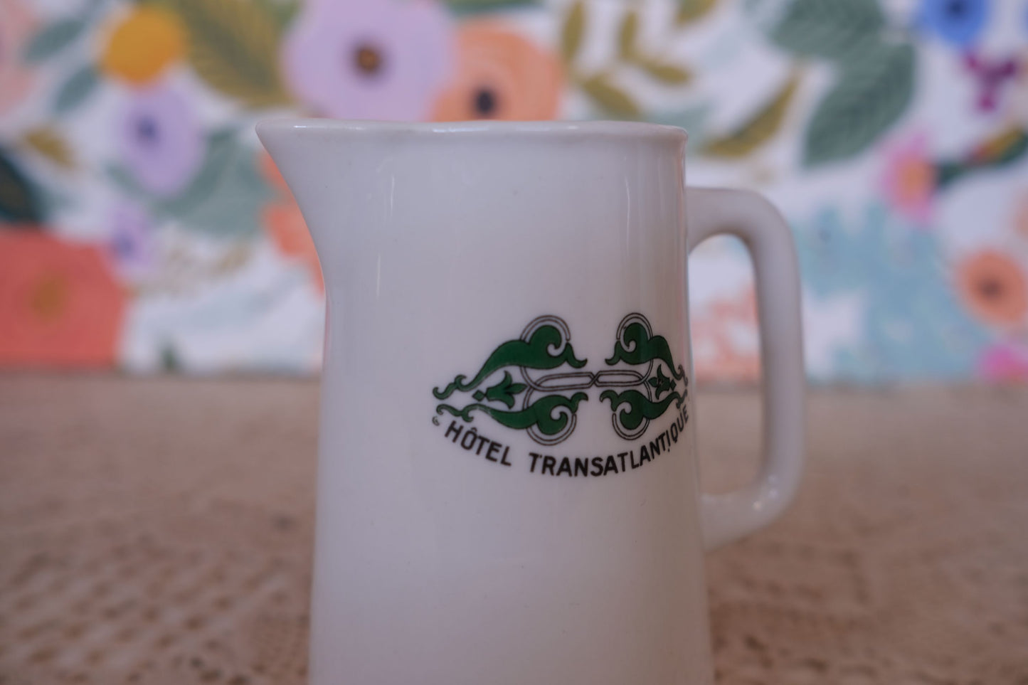 Pot à lait hôtel transatlantique