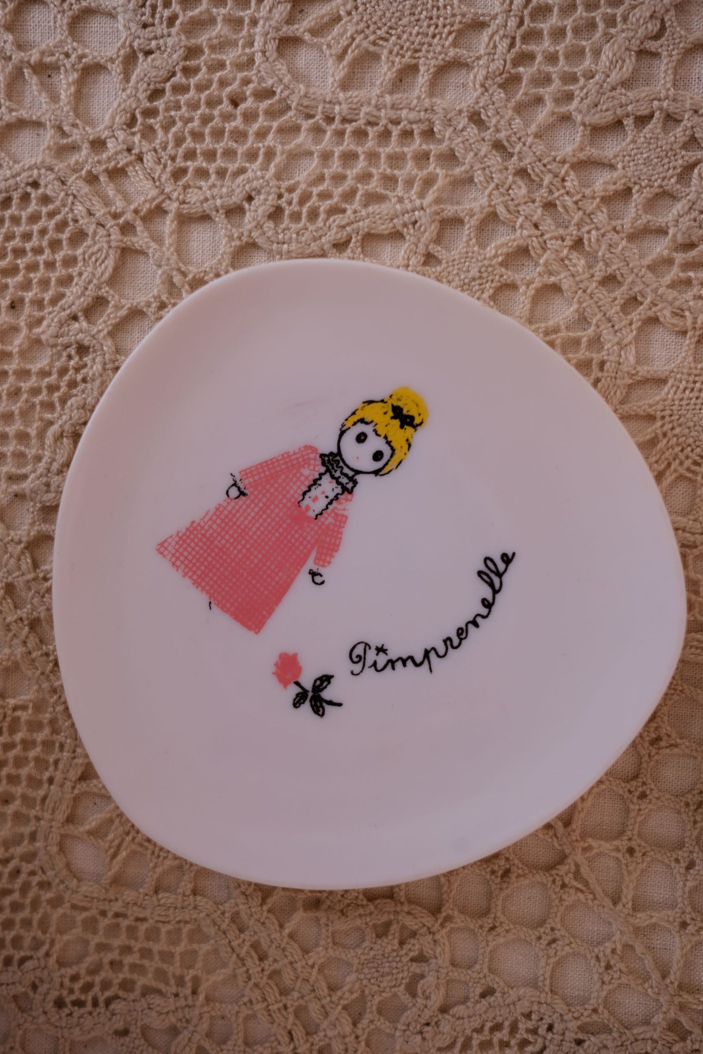 Set de petites assiettes Nicolas et Pimprenelle
