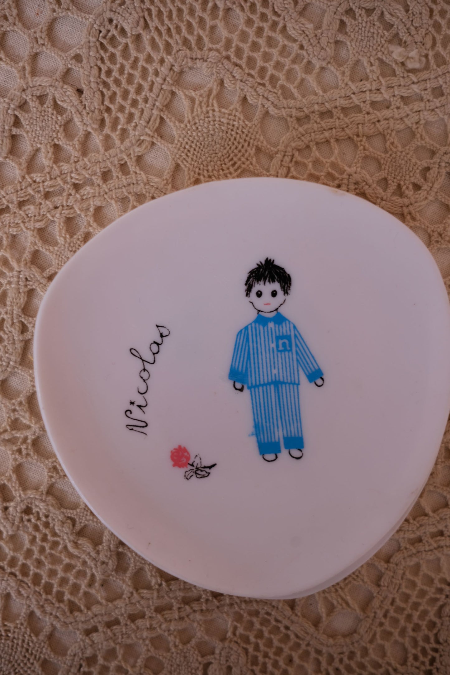 Set de petites assiettes Nicolas et Pimprenelle