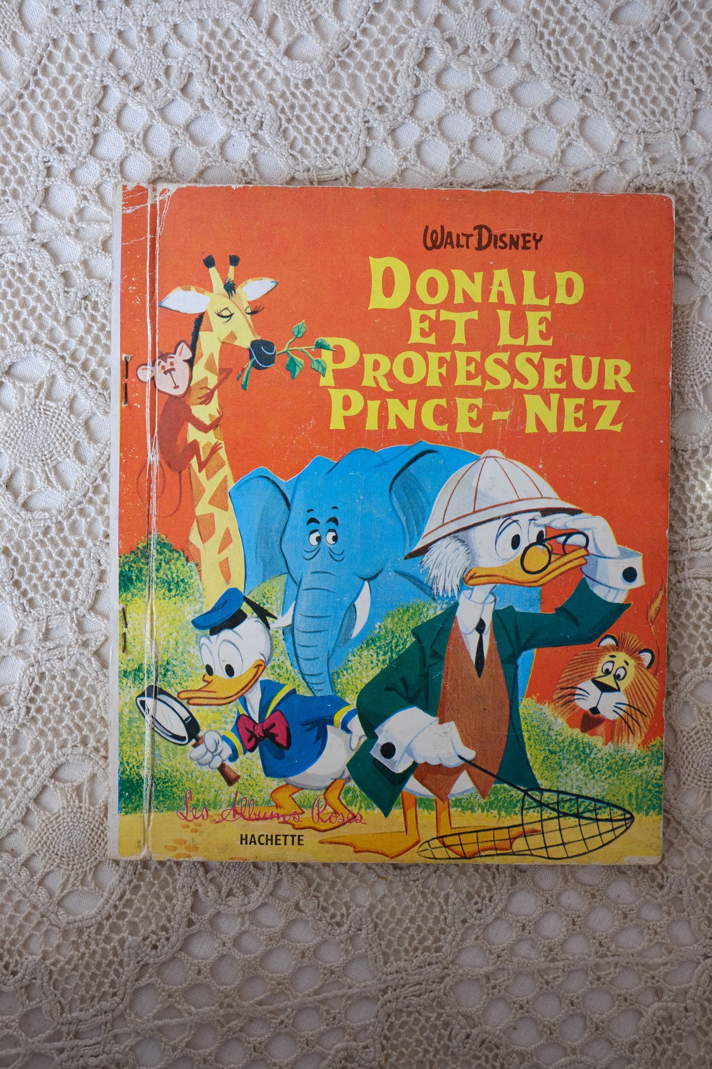 Livres Disney de la collection "les albums roses"