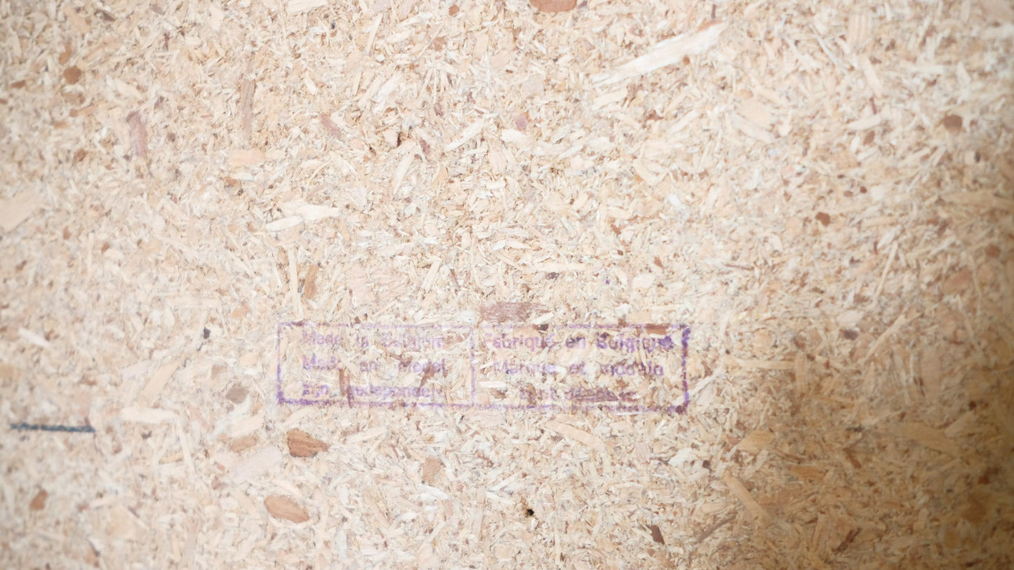 Miroir "rétroviseur" vintage fabriqué en Belgique