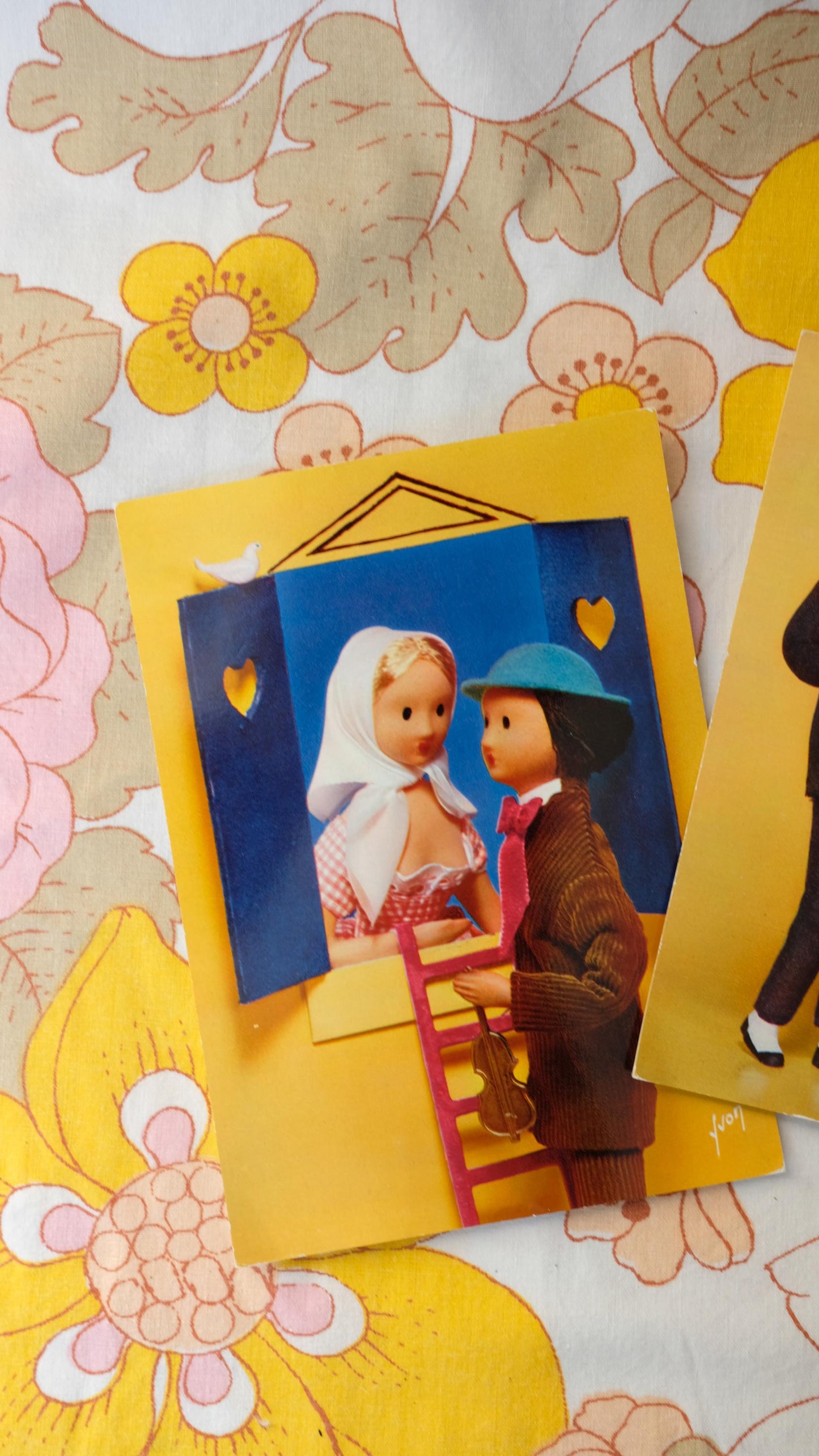 Cartes postales des amoureux de Peynet édités par Yvon