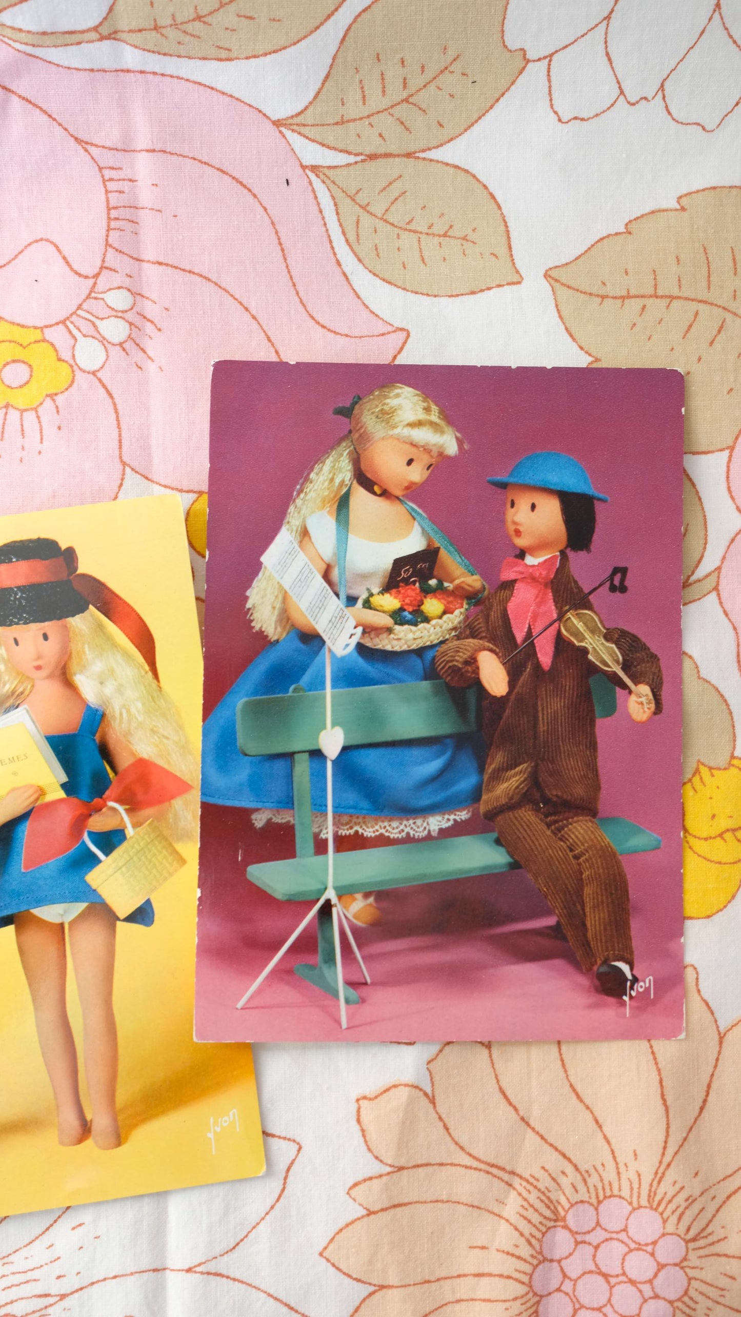 Cartes postales des amoureux de Peynet édités par Yvon