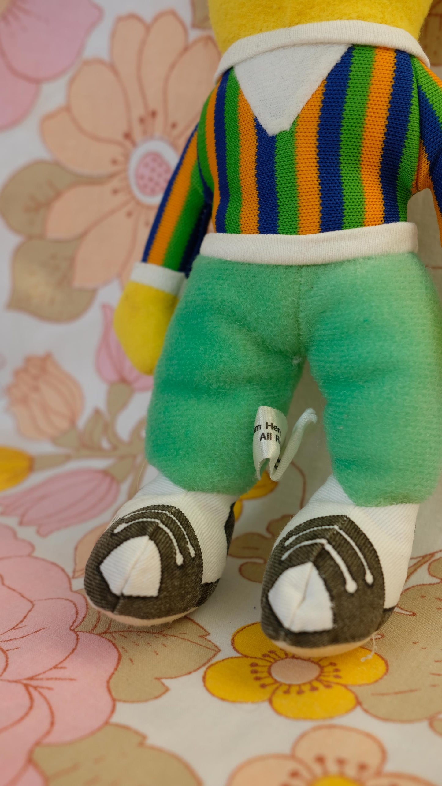 Peluche Bert de Sésame street