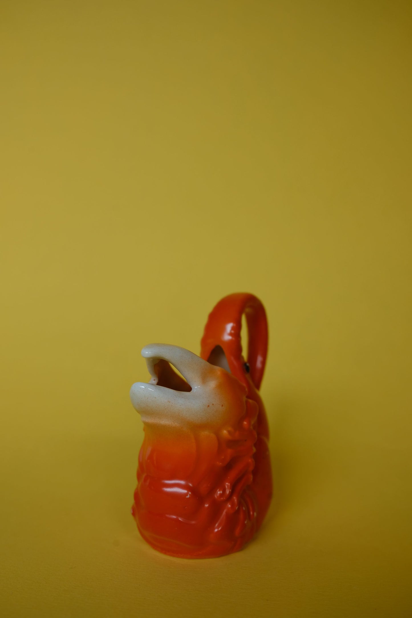 Saucière zoomorphe en forme de crevette