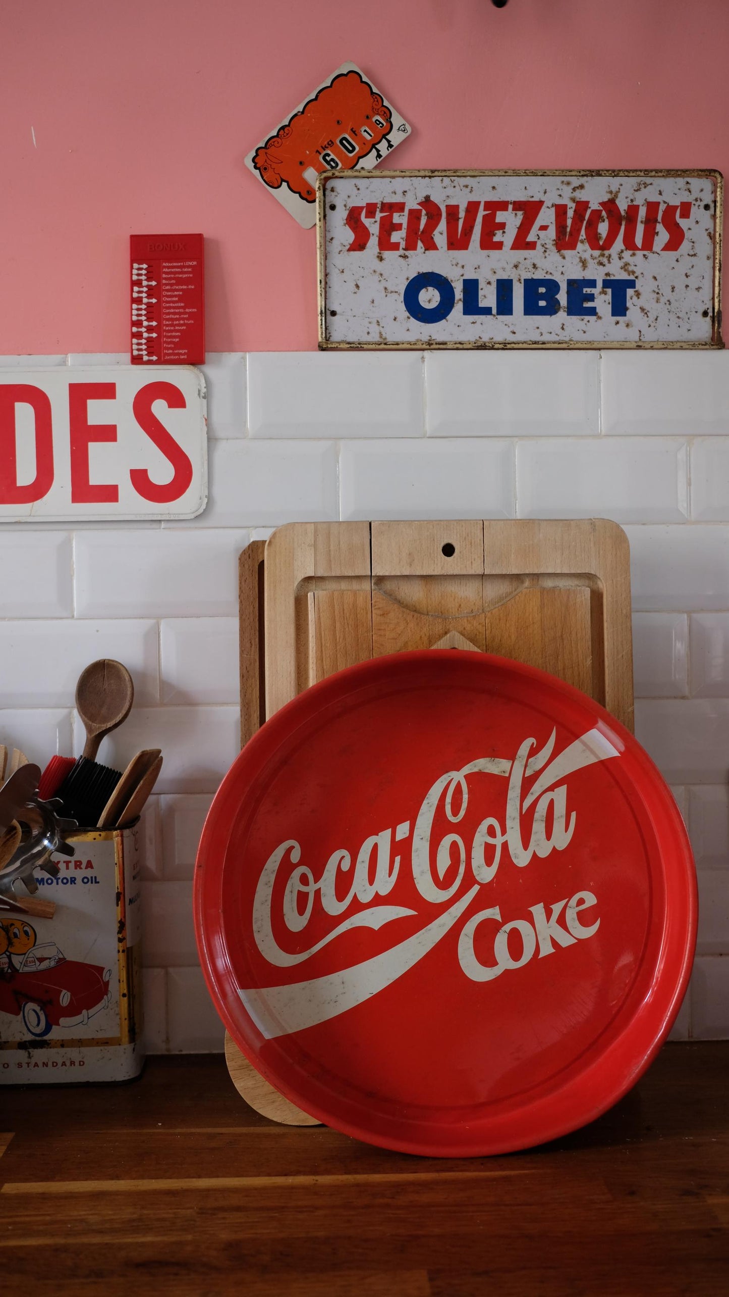 Plateau Coca cola, années 80
