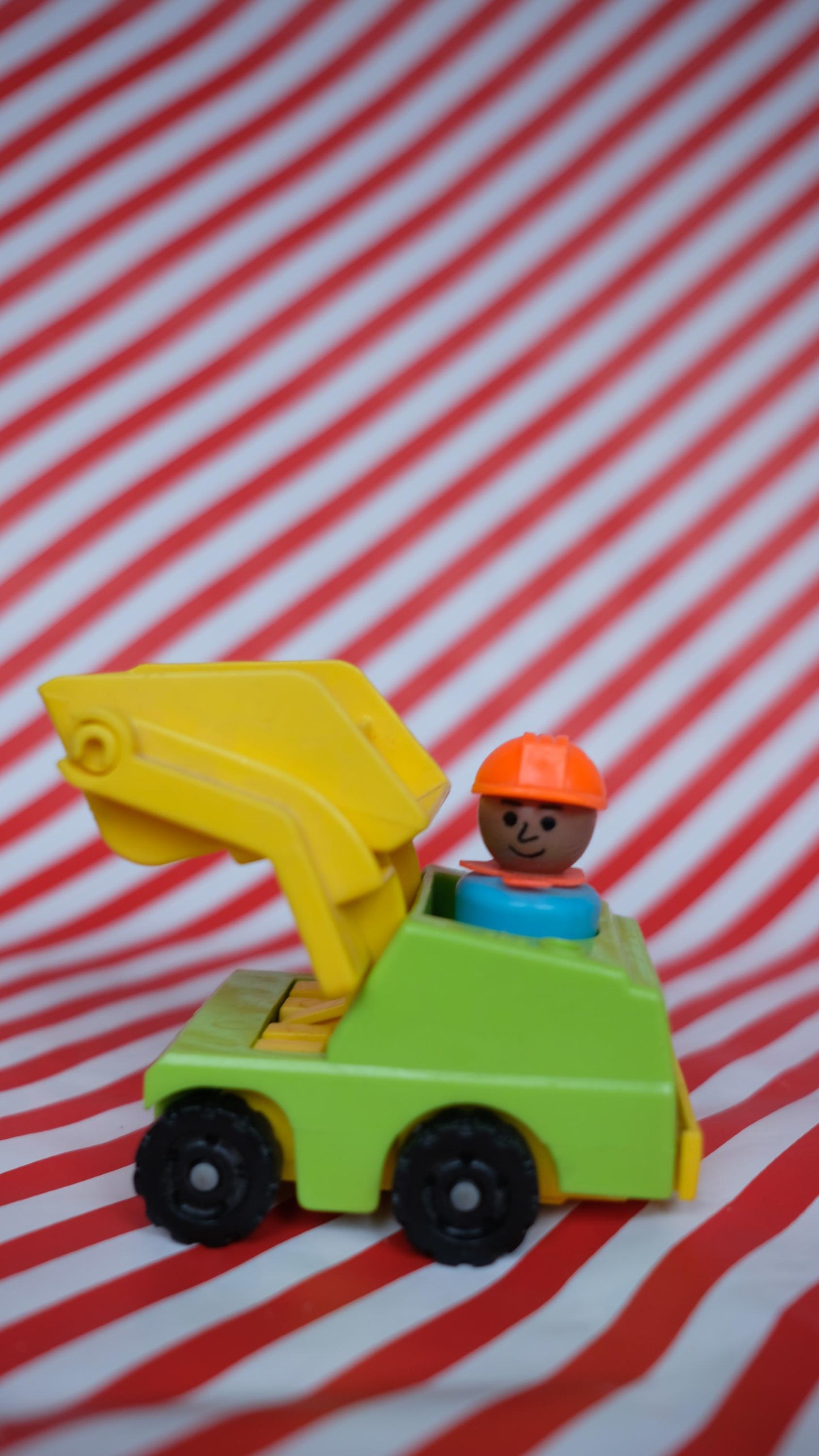 Véhicules de chantier little people par Fisher price