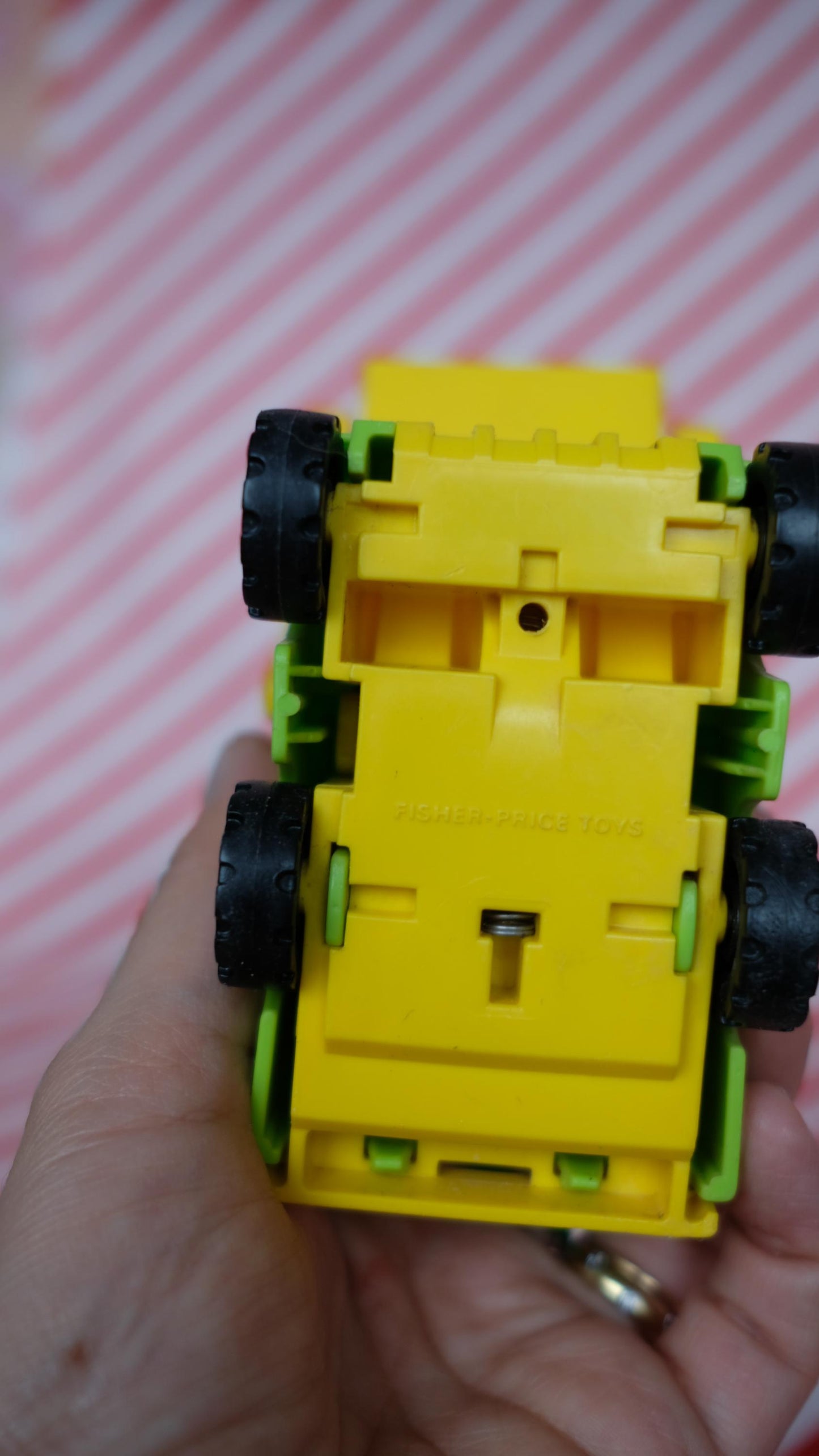 Véhicules de chantier little people par Fisher price
