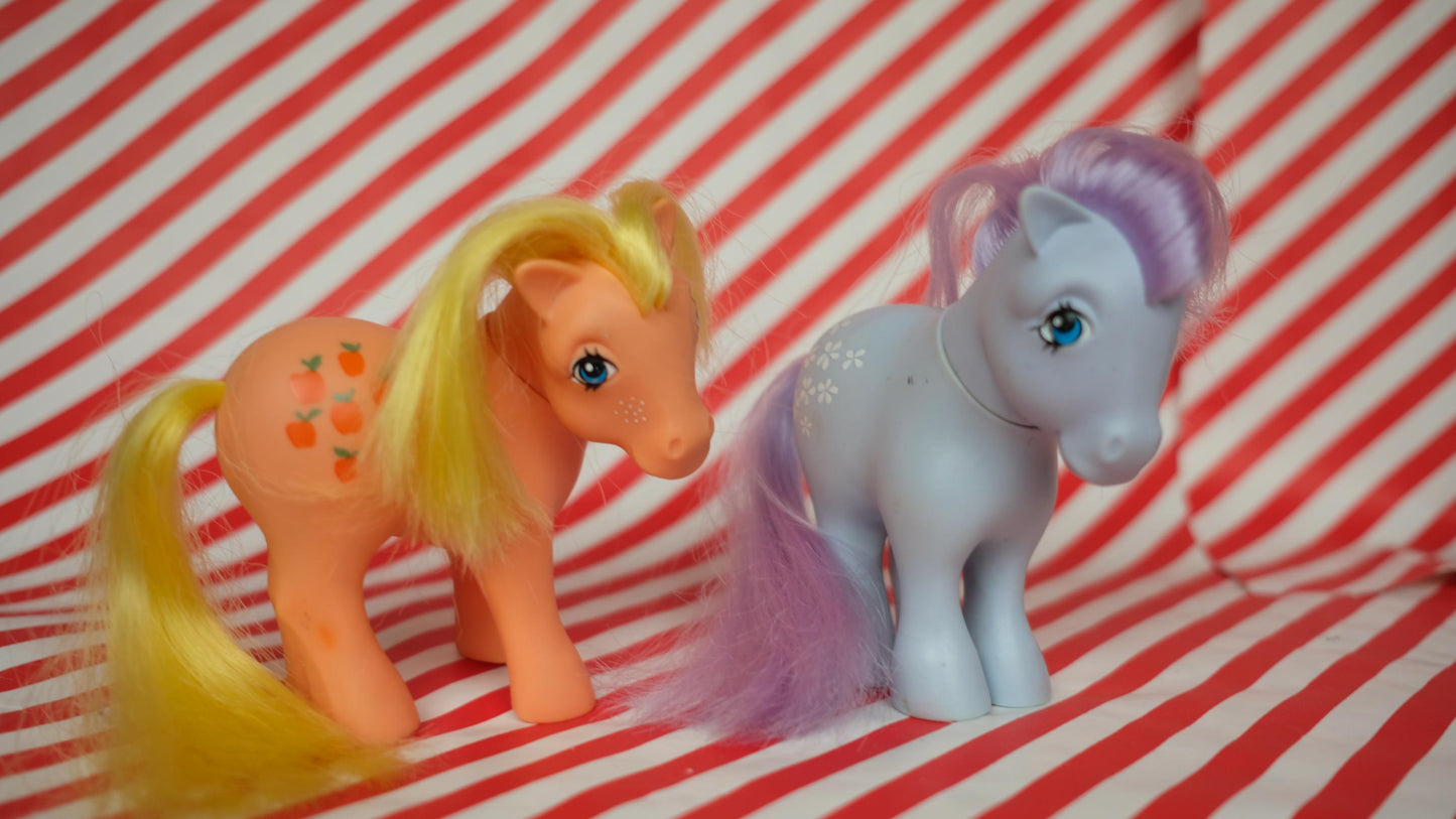 Petits poney des années 80 made in italy