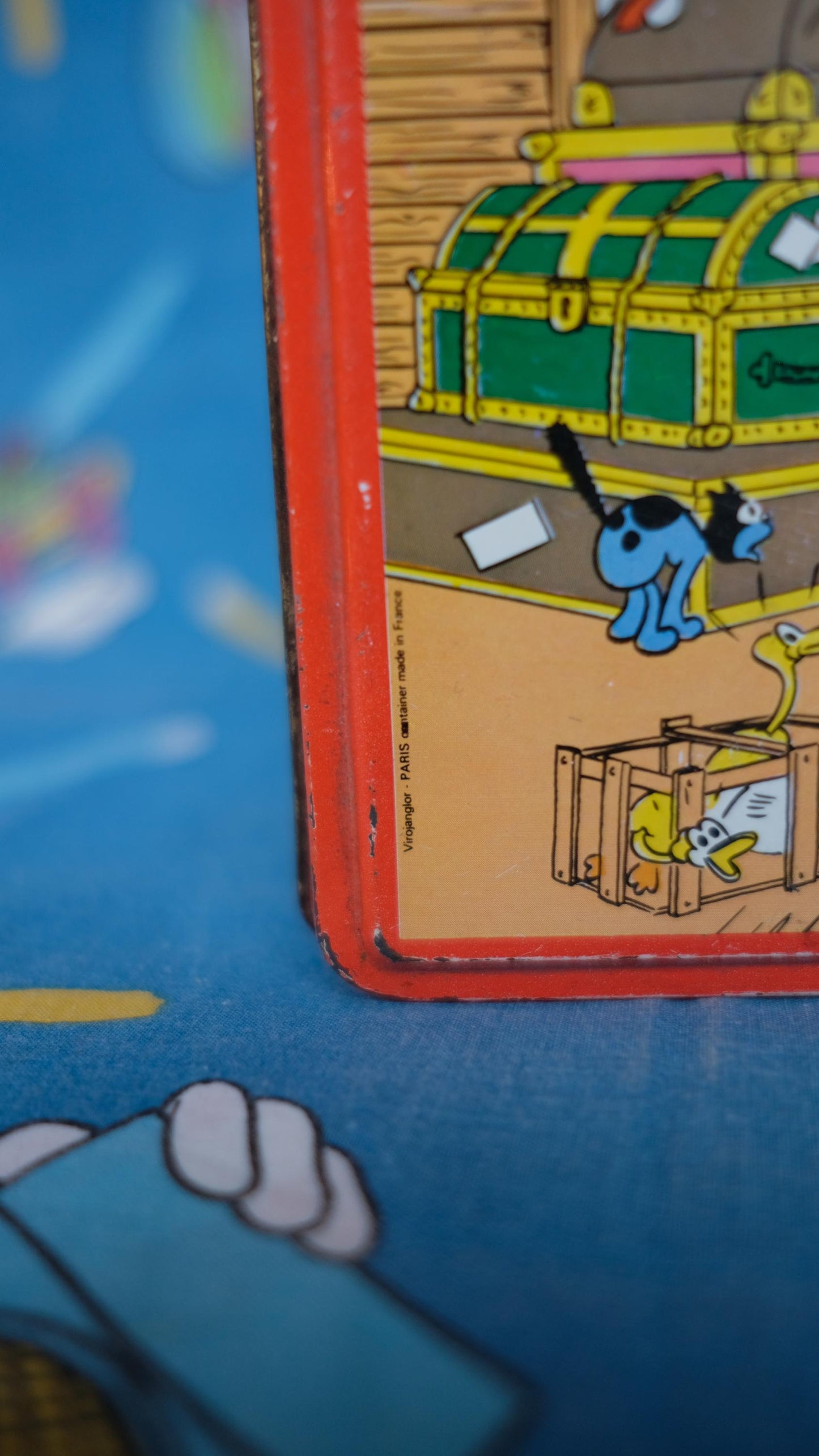 Boîte à sucre Walt Disney pour Virojanglot années 60