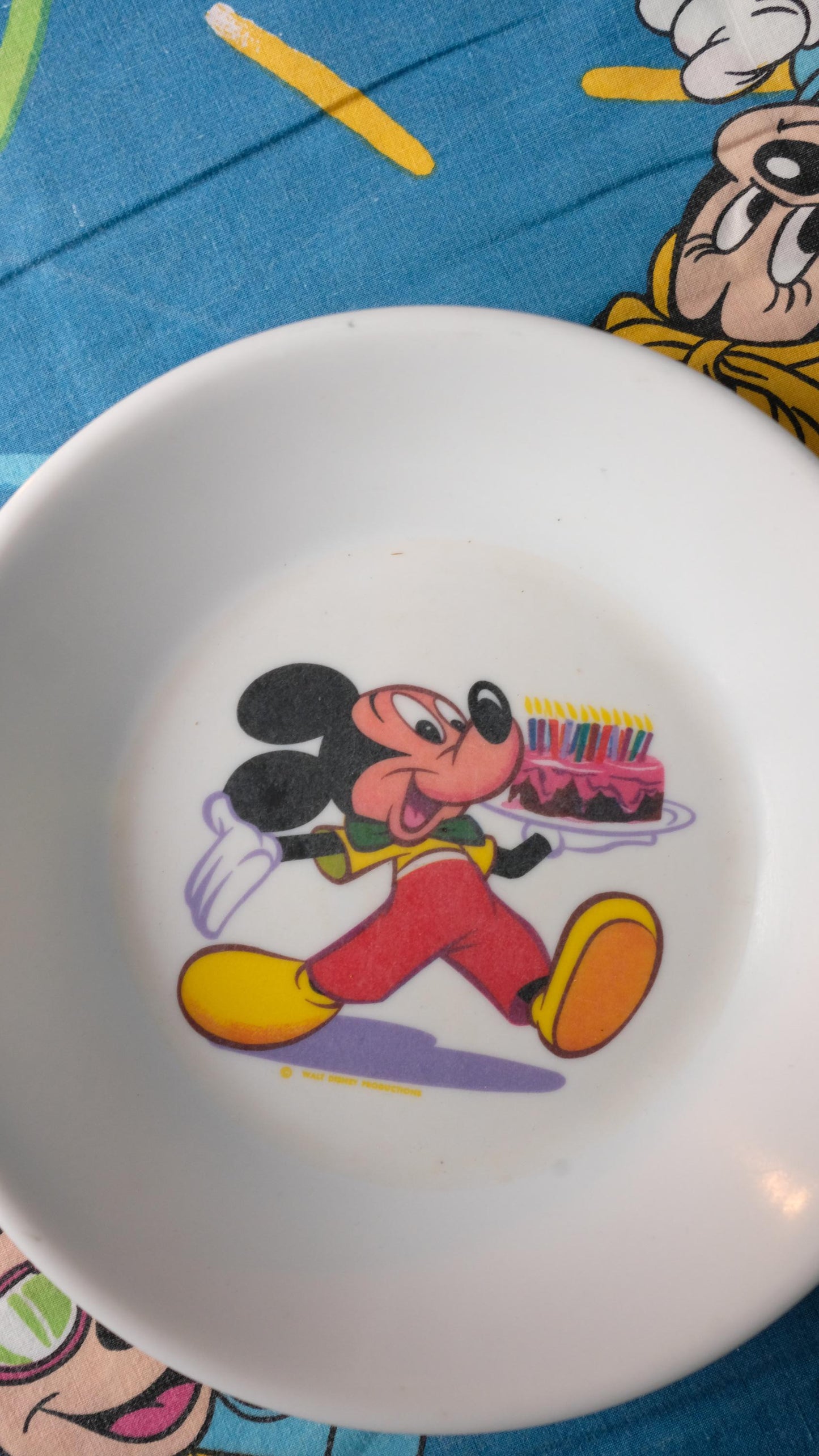 Sélection d'assiettes walt Disney