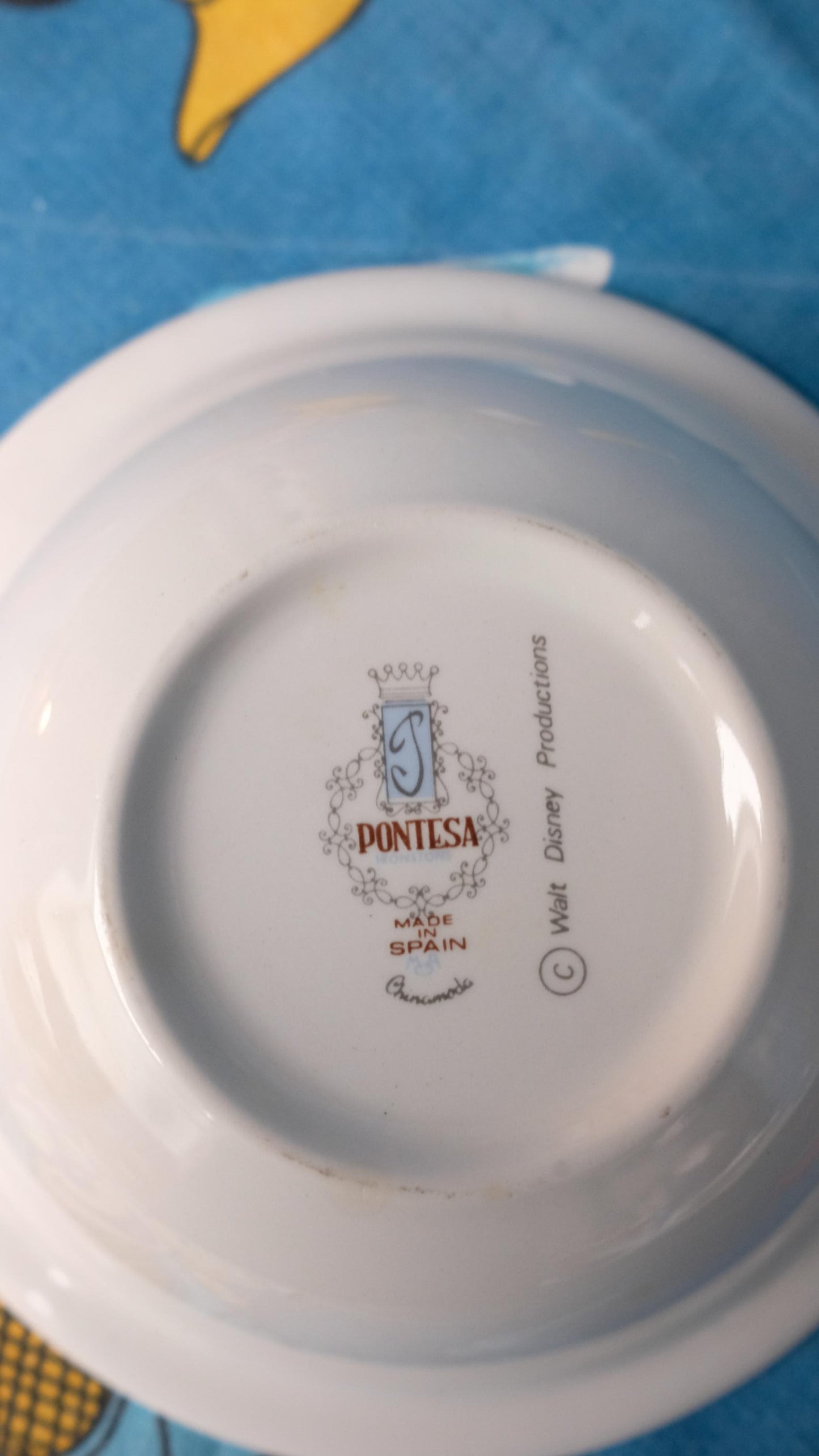 Sélection d'assiettes walt Disney