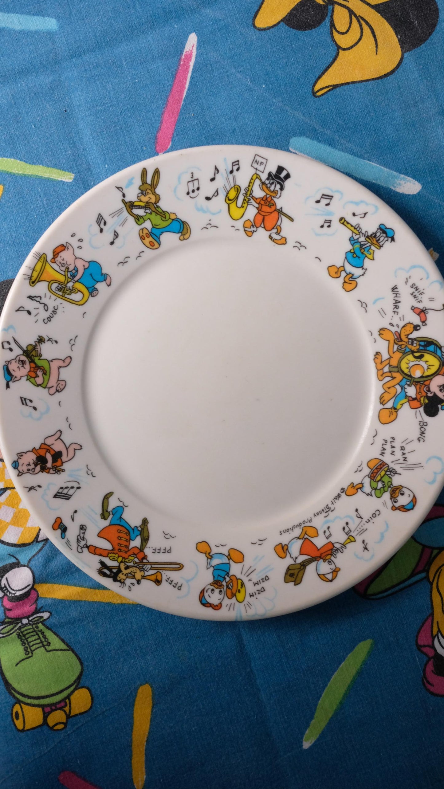Sélection d'assiettes walt Disney