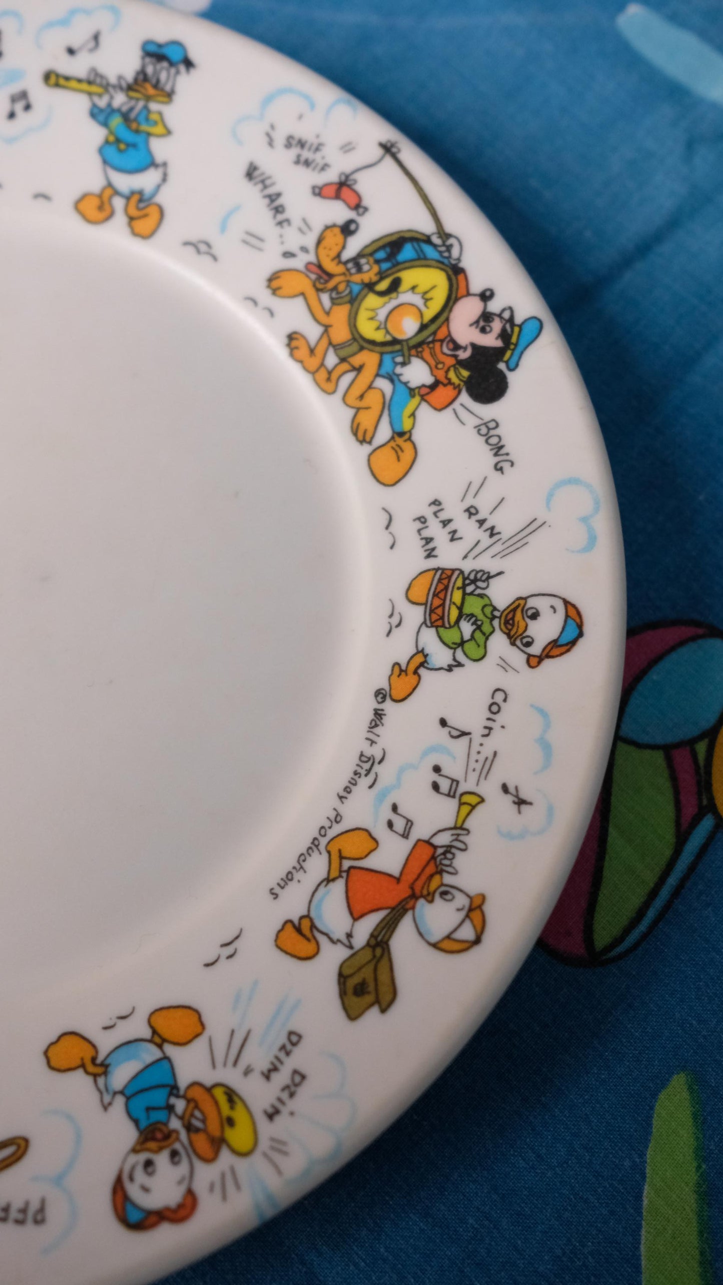 Sélection d'assiettes walt Disney