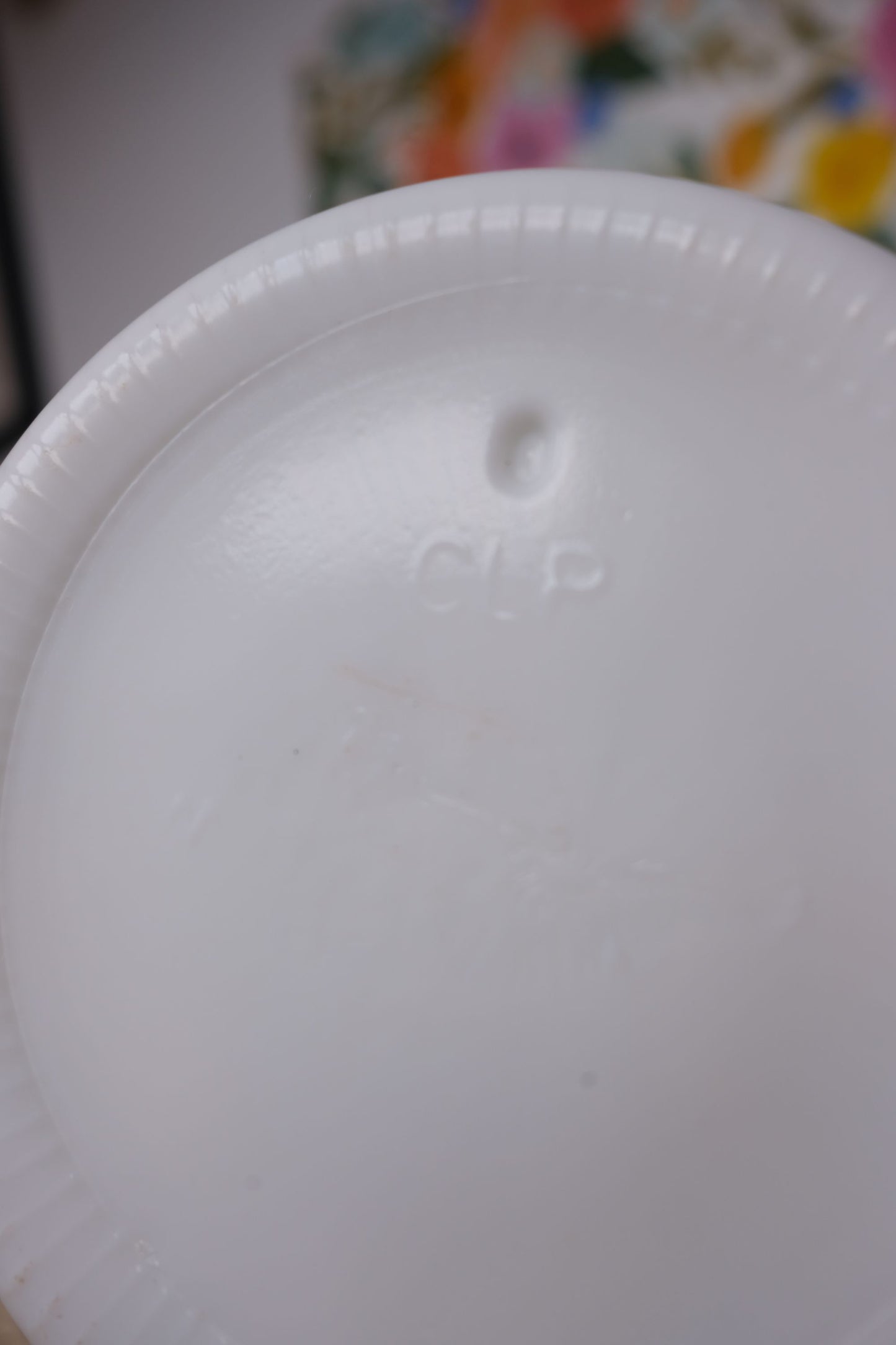 Grand pot à chips en arcopal