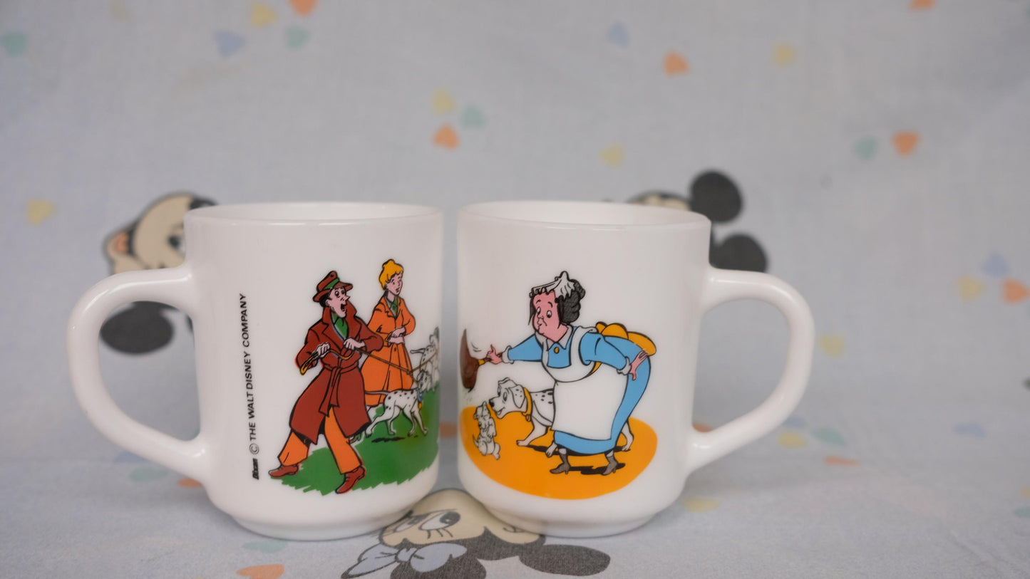 Mugs Walt Disney en arcopal des années 90