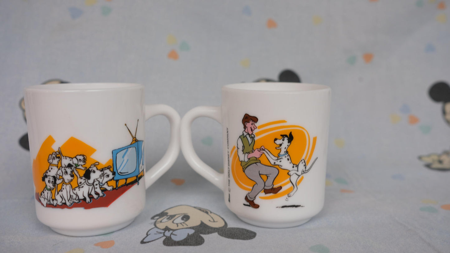 Mugs Walt Disney en arcopal des années 90