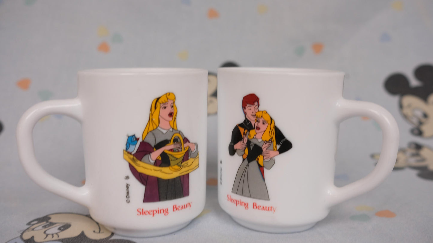 Mugs Walt Disney en arcopal des années 90