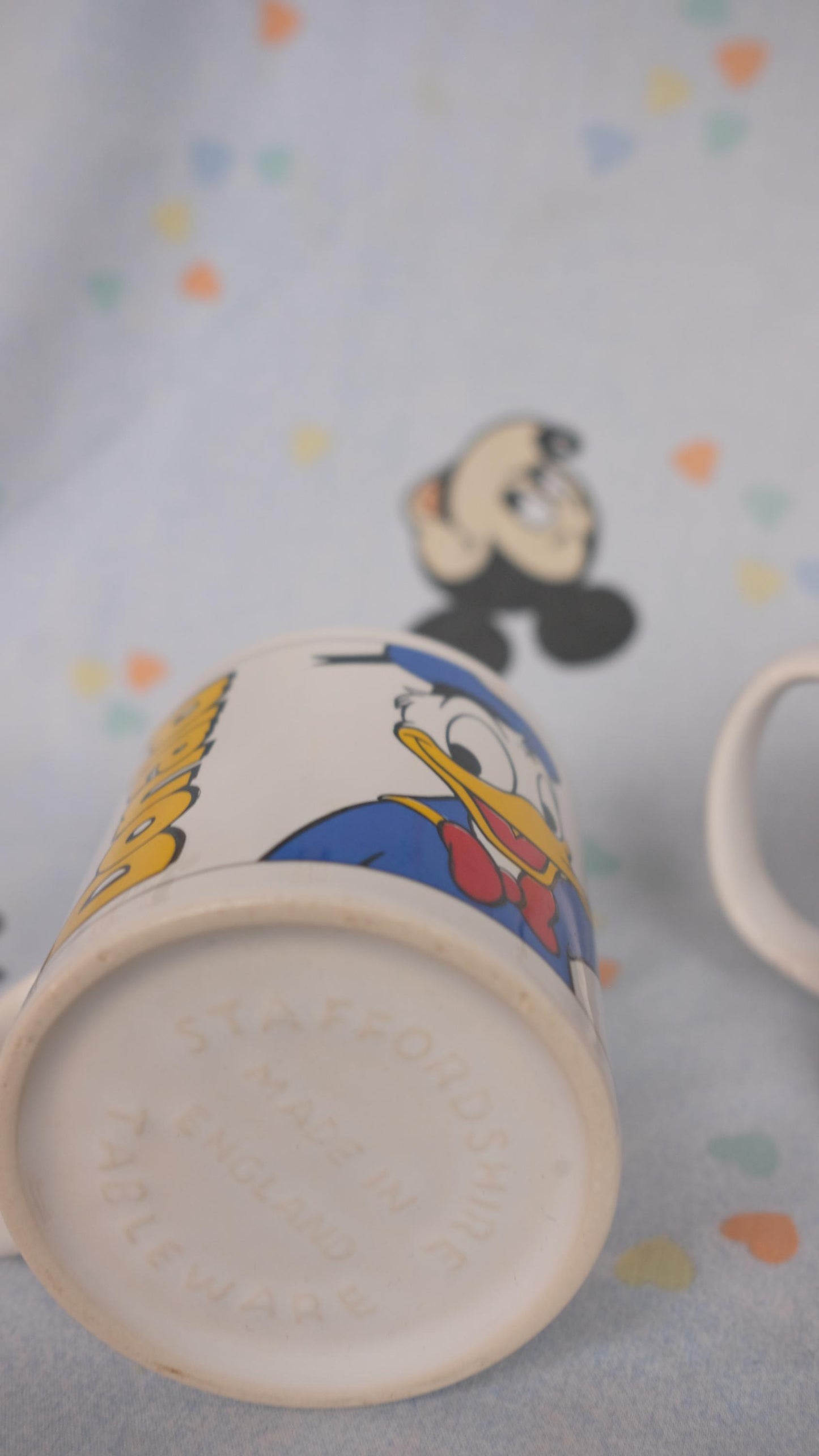 Mugs Donald made in England en céramique