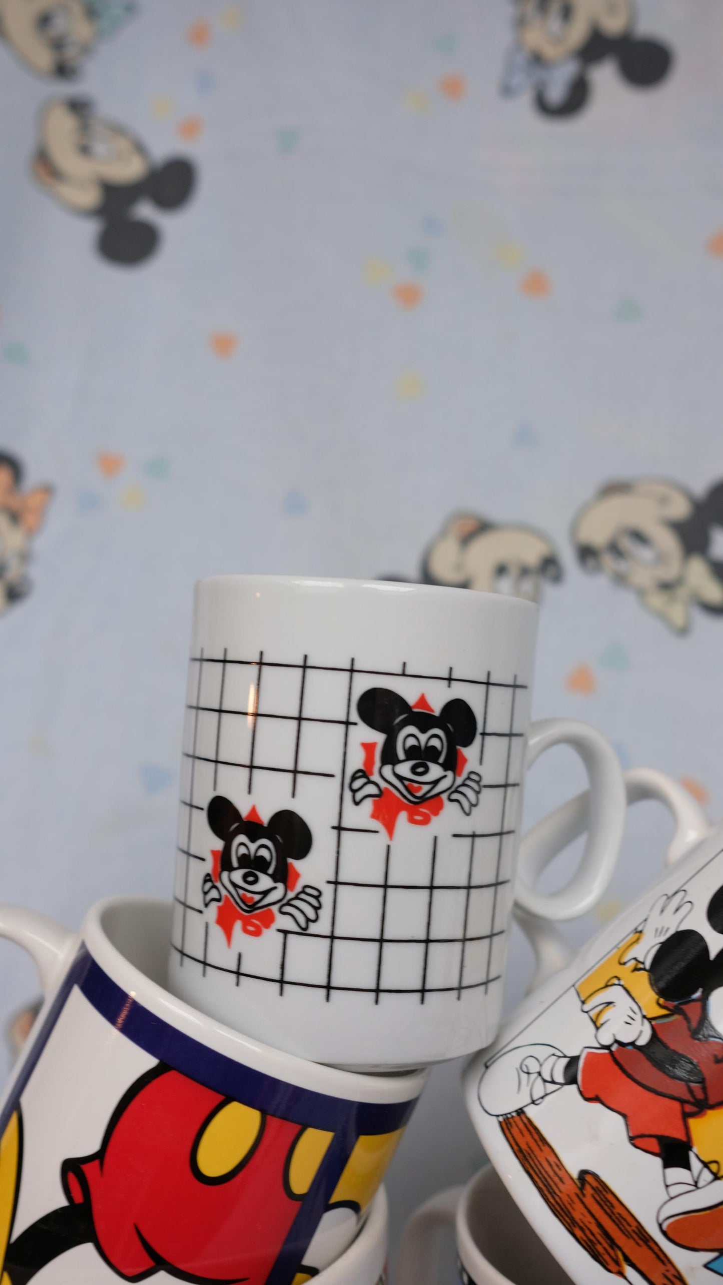 Sélection de mugs mickey en céramique