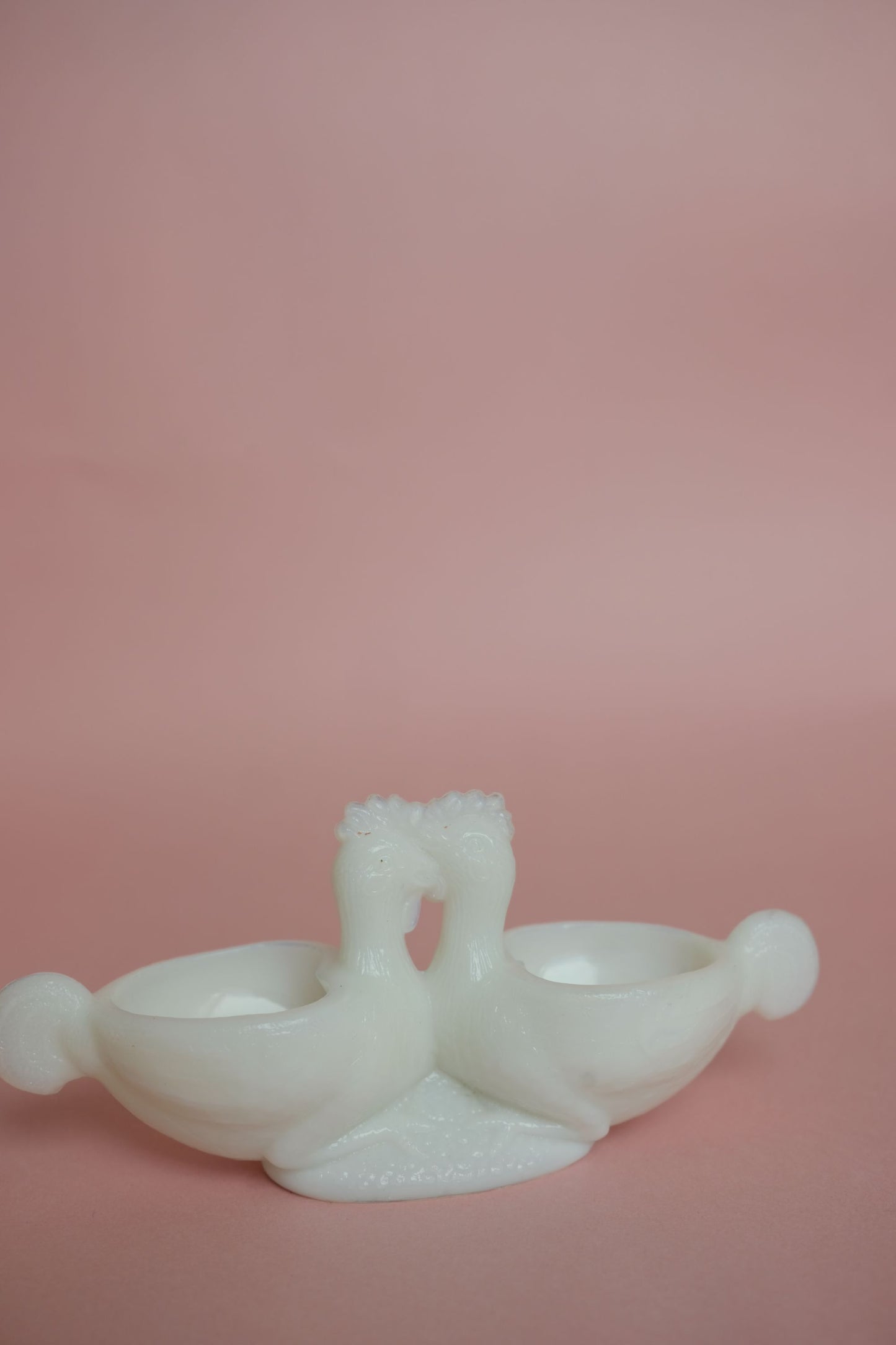 Salerons en opaline