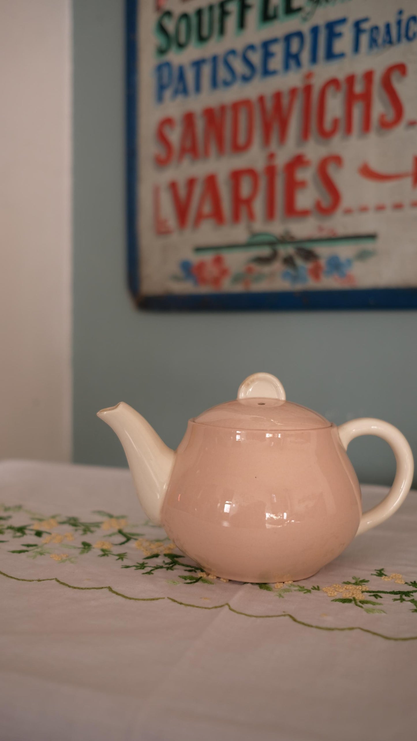 Théière Villeroy&Boch vintage pour une personne