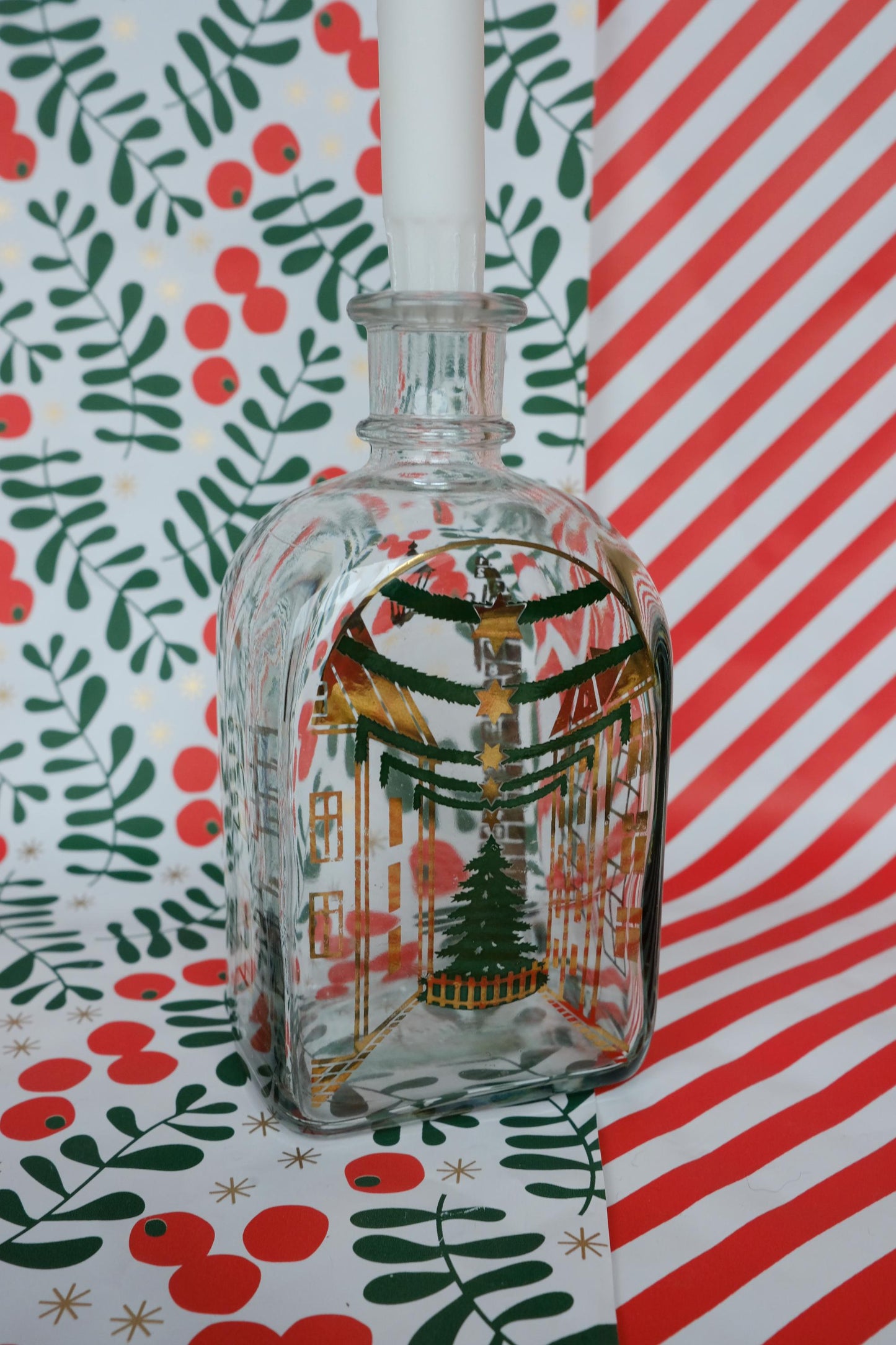 Bouteille Holmegaard de noël