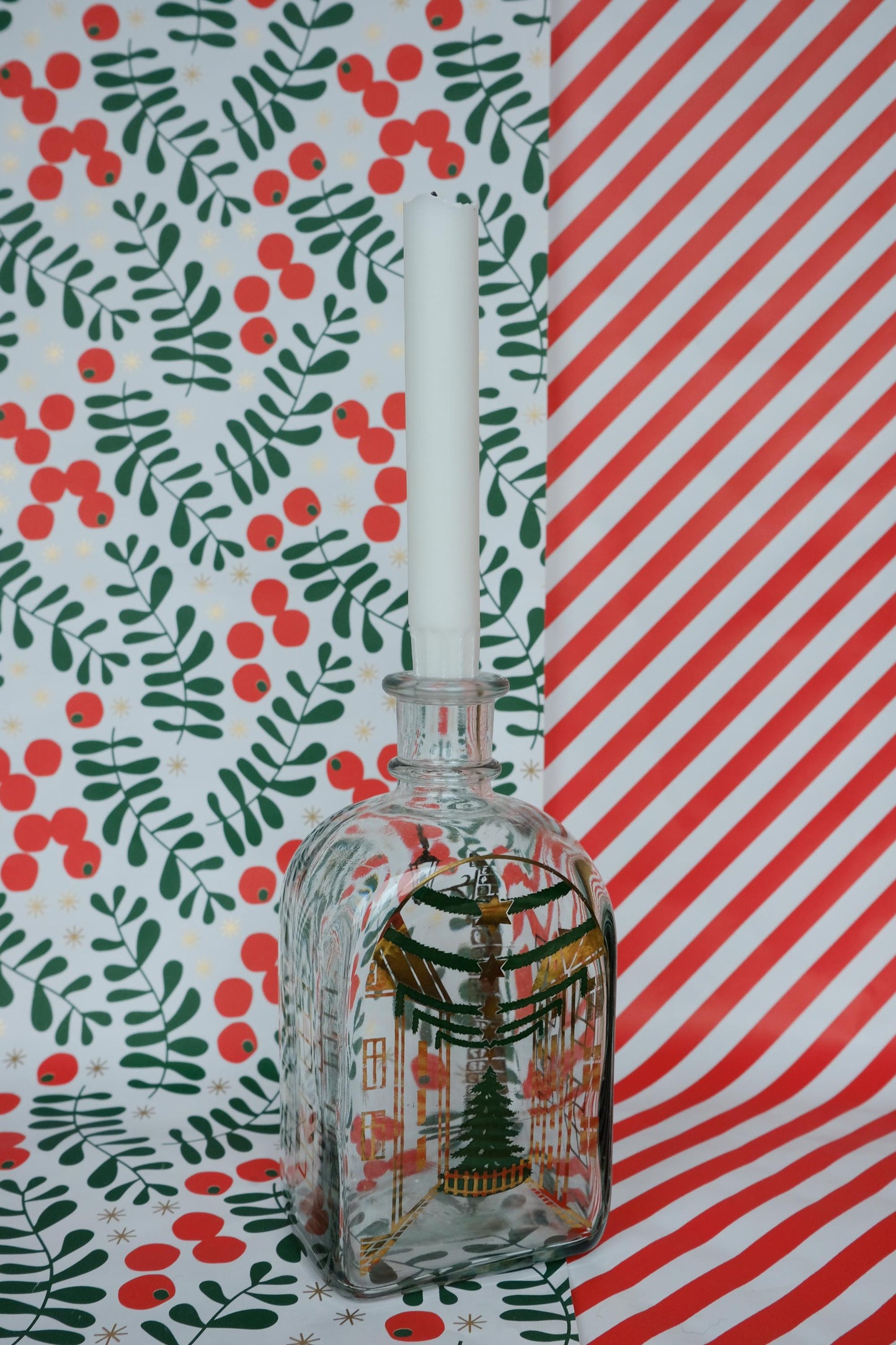Bouteille Holmegaard de noël