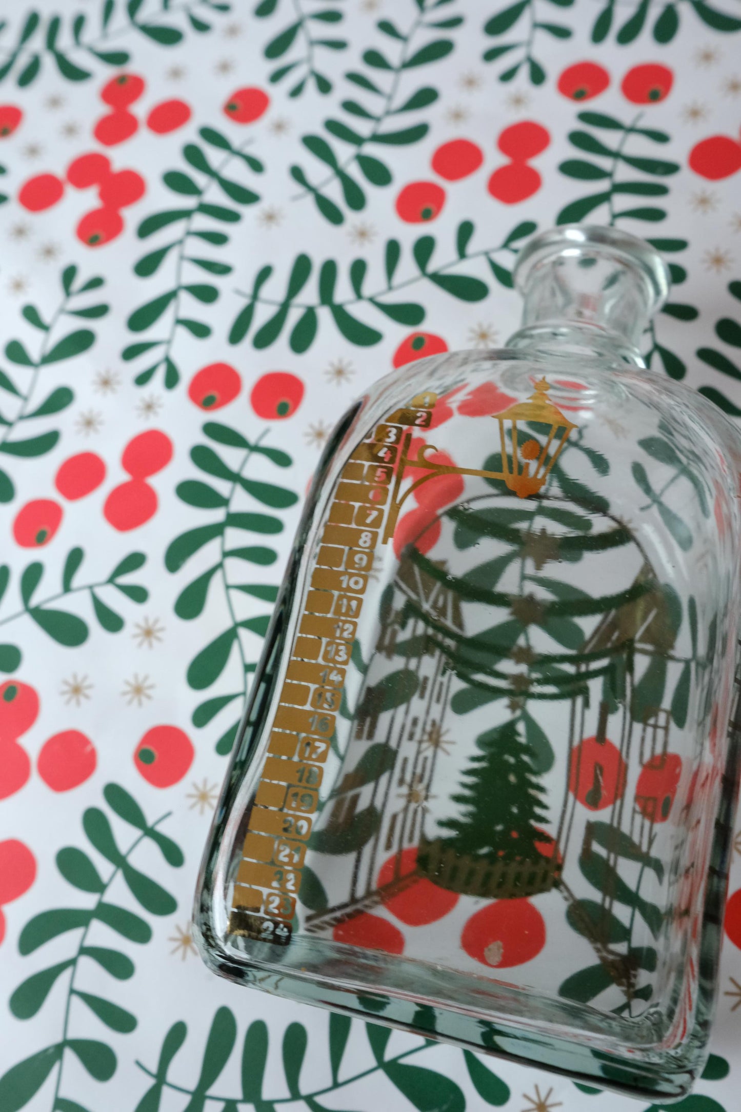 Bouteille Holmegaard de noël