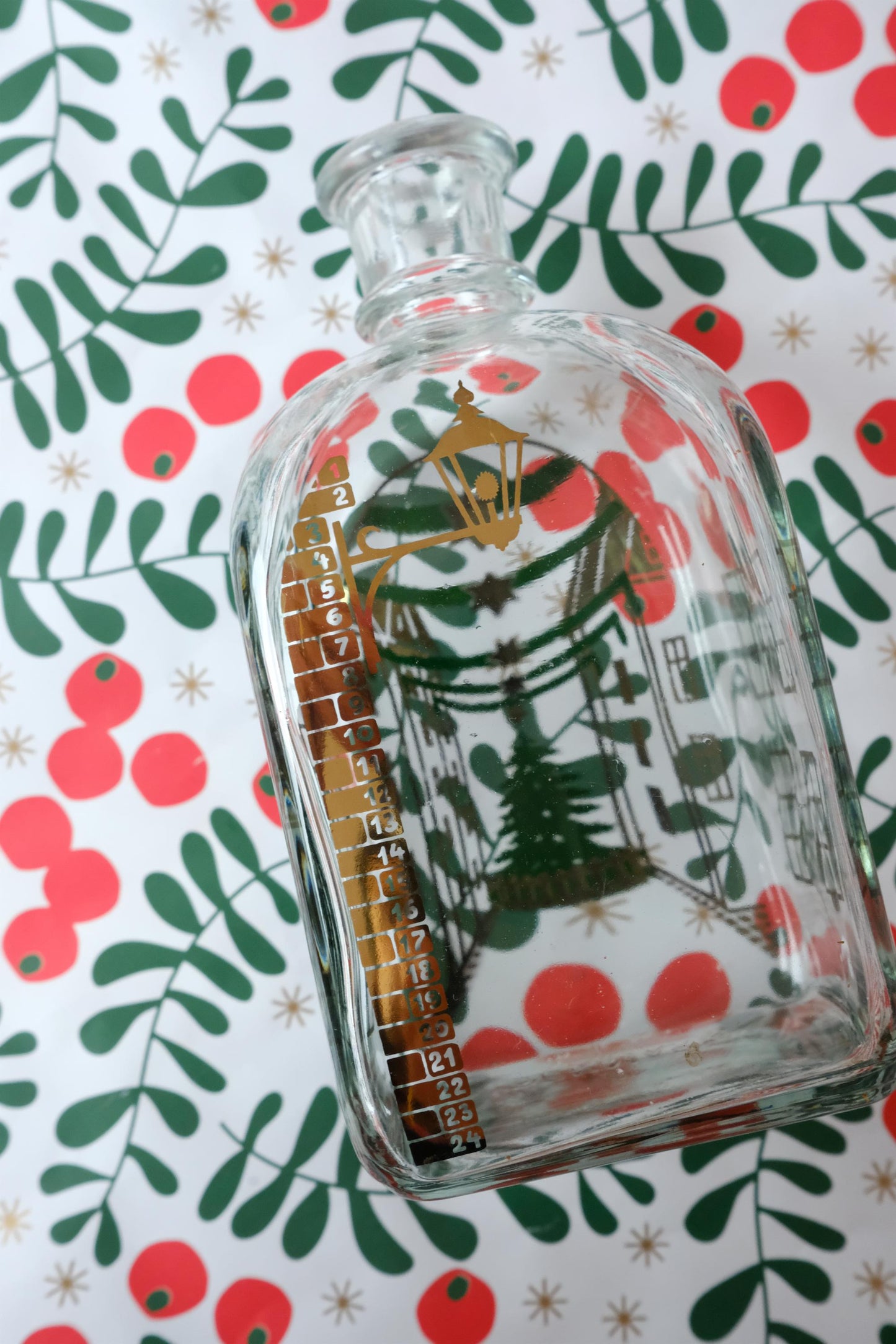 Bouteille Holmegaard de noël