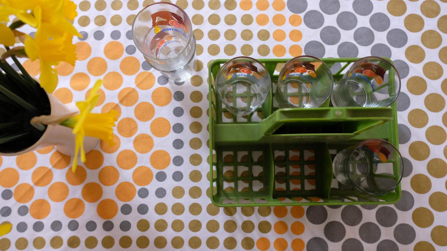 Paniers à verres en plastique