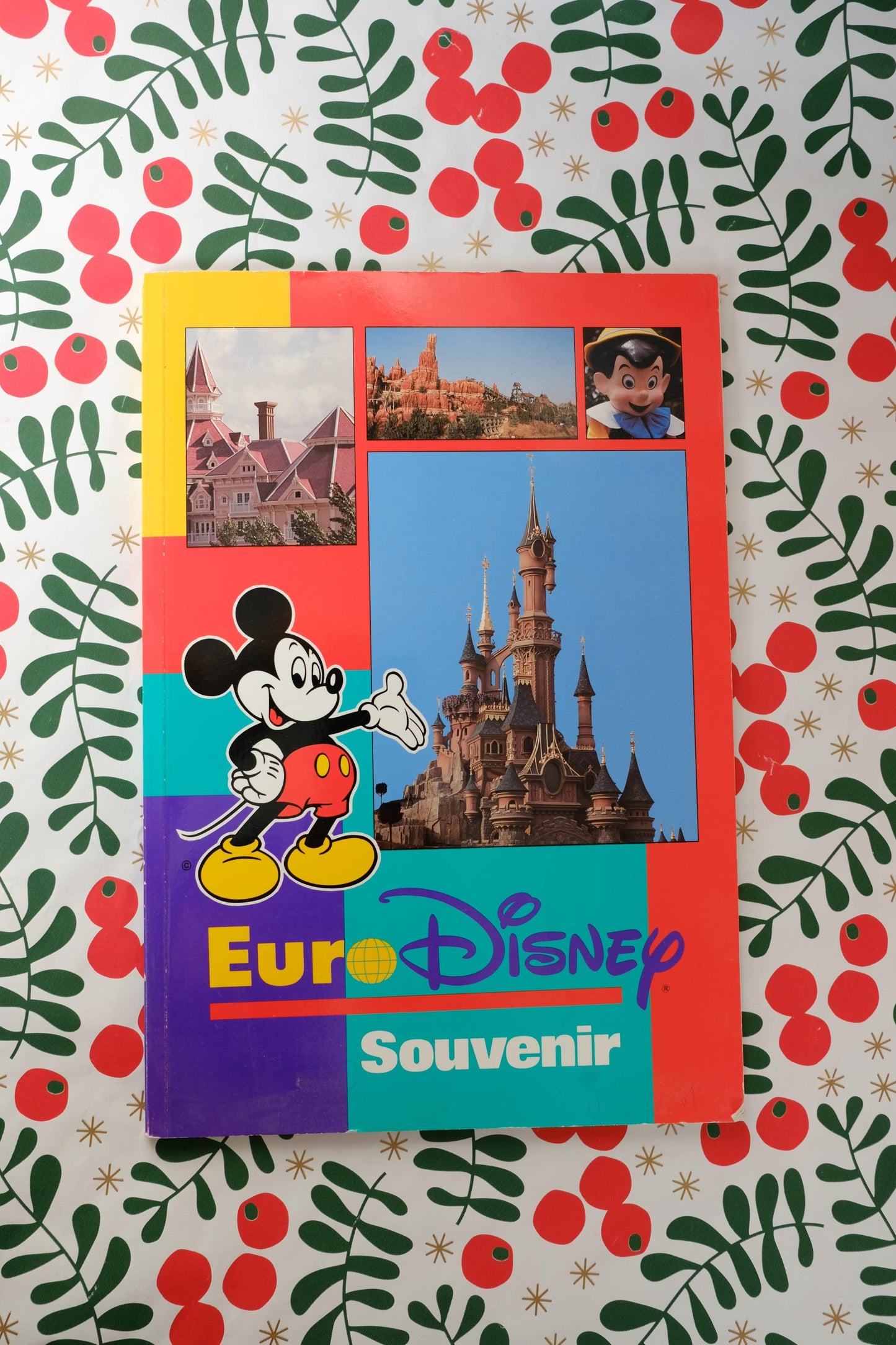 Livre souvenir eurodisney