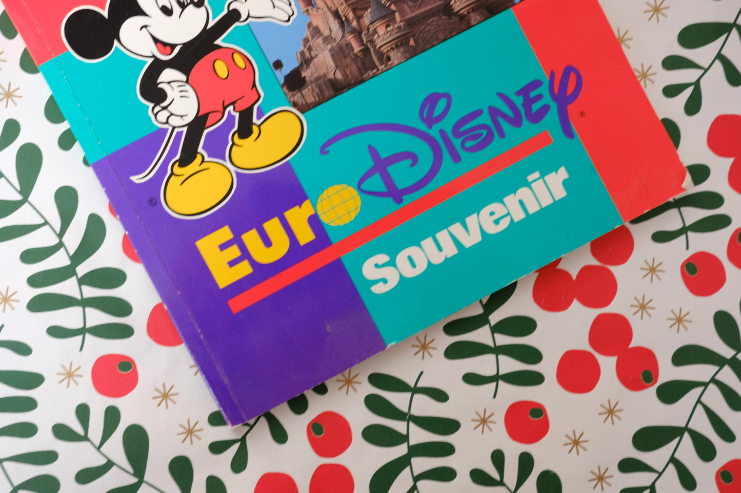Livre souvenir eurodisney