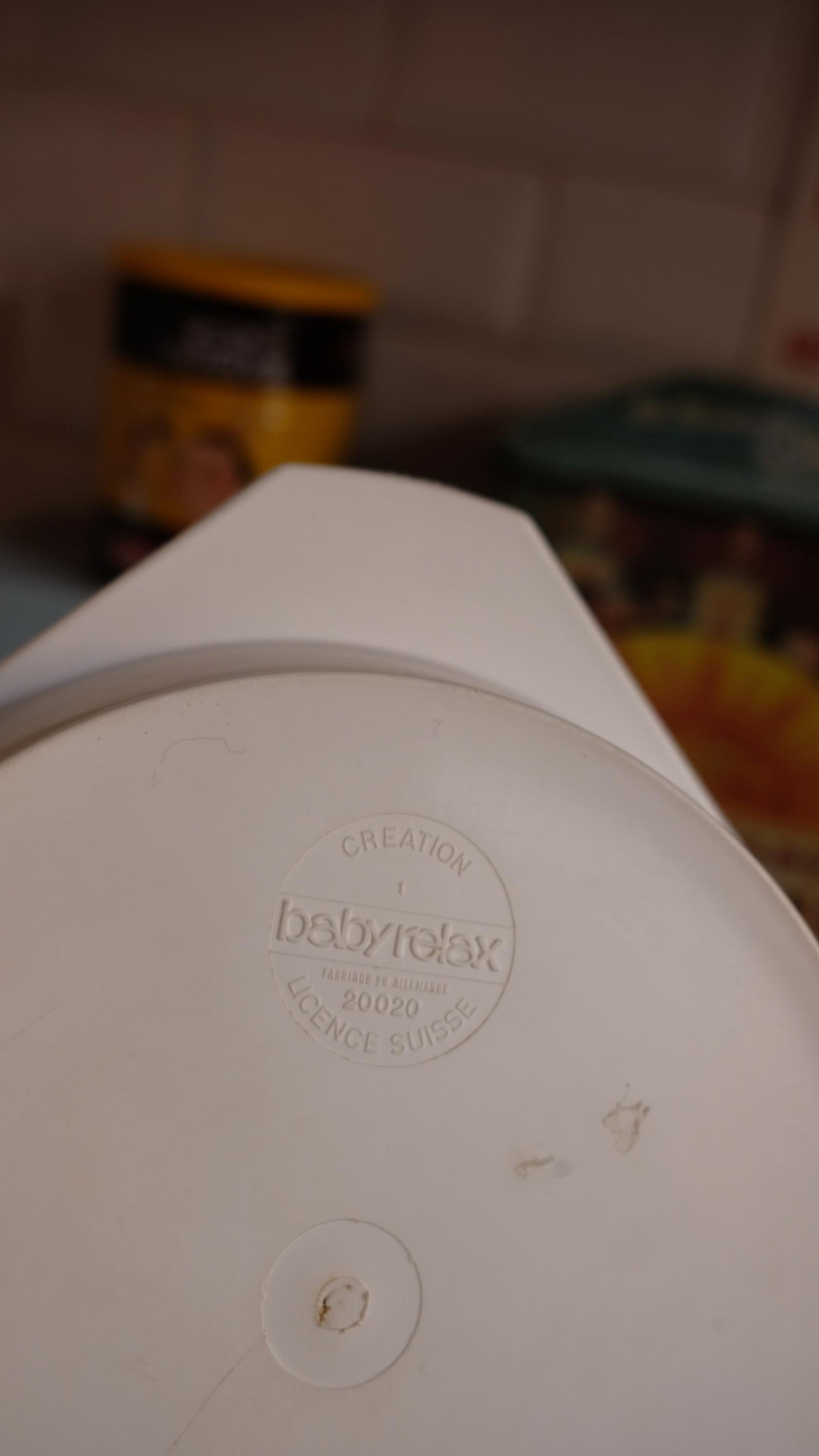 Assiette pour bébé vintage babyrelax made in France