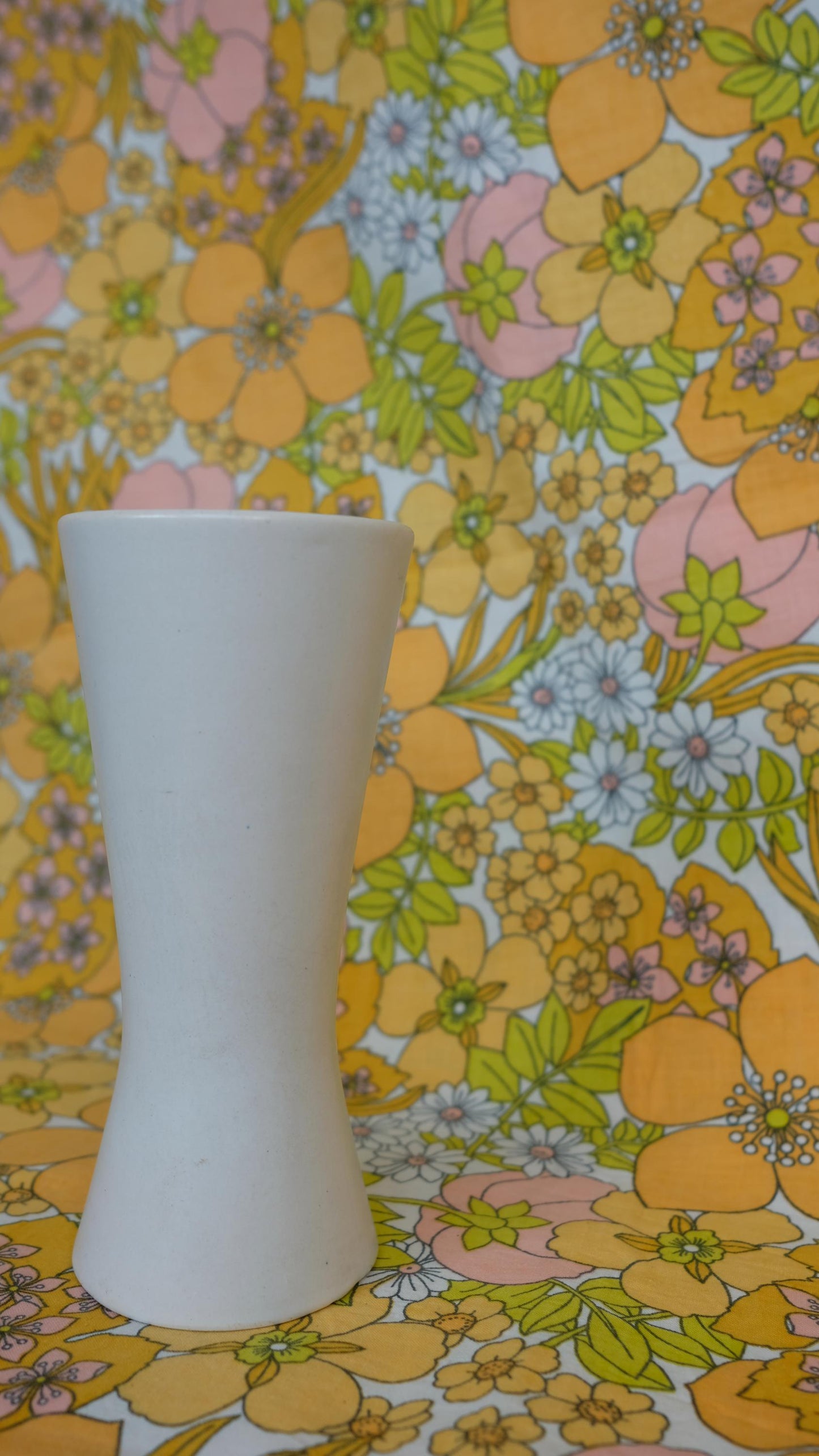 Vase diabolo en céramique made in West Germany