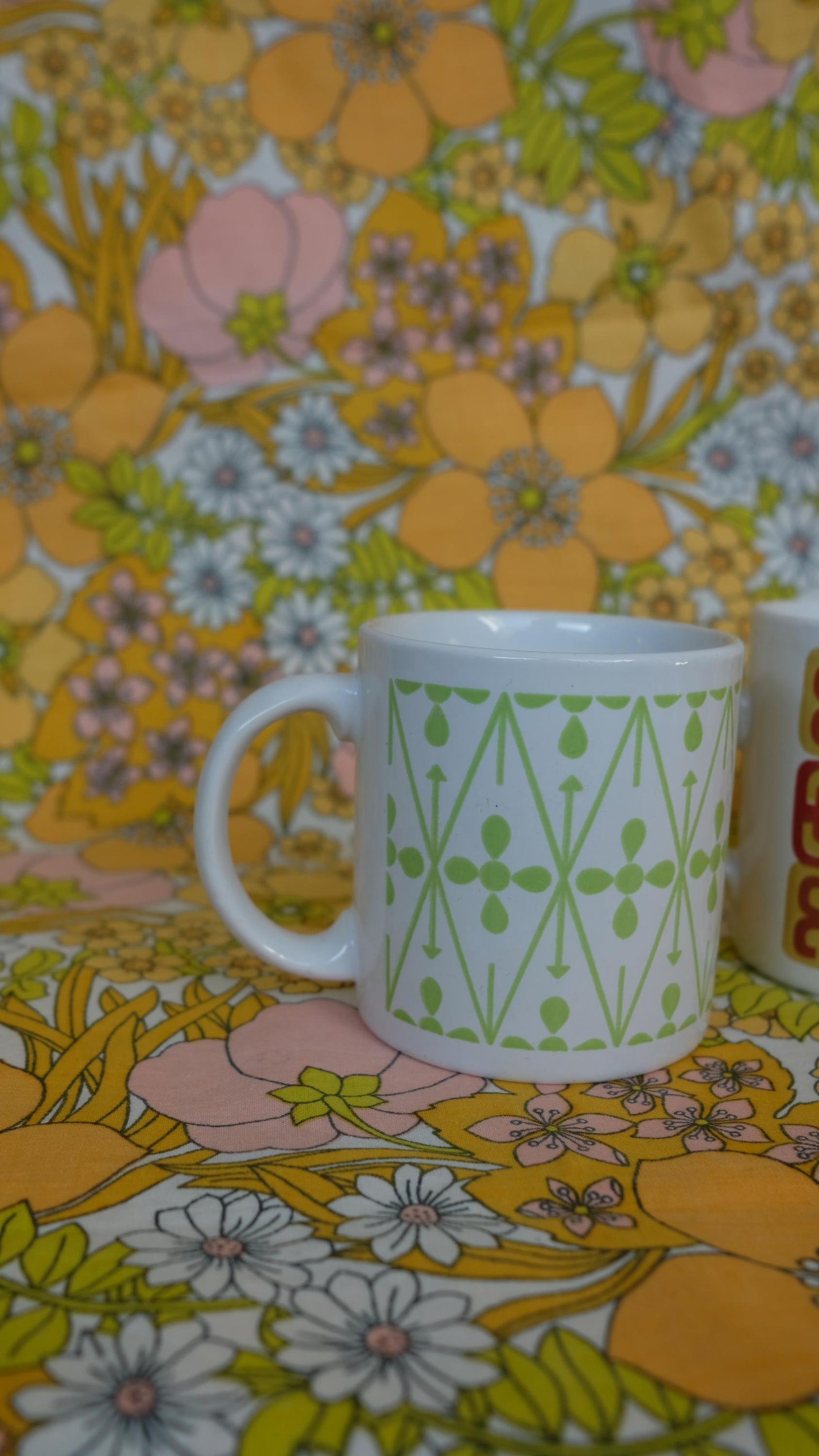 Mugs made seventies made in England