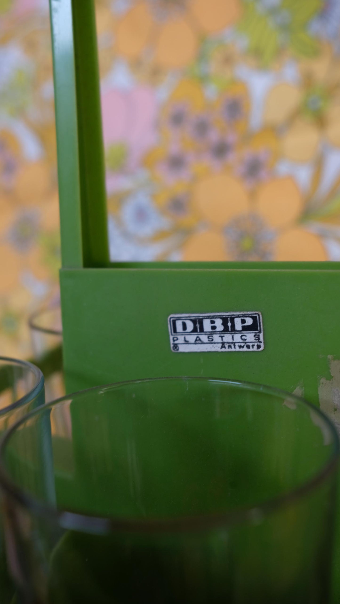 Paniers à verres en plastique
