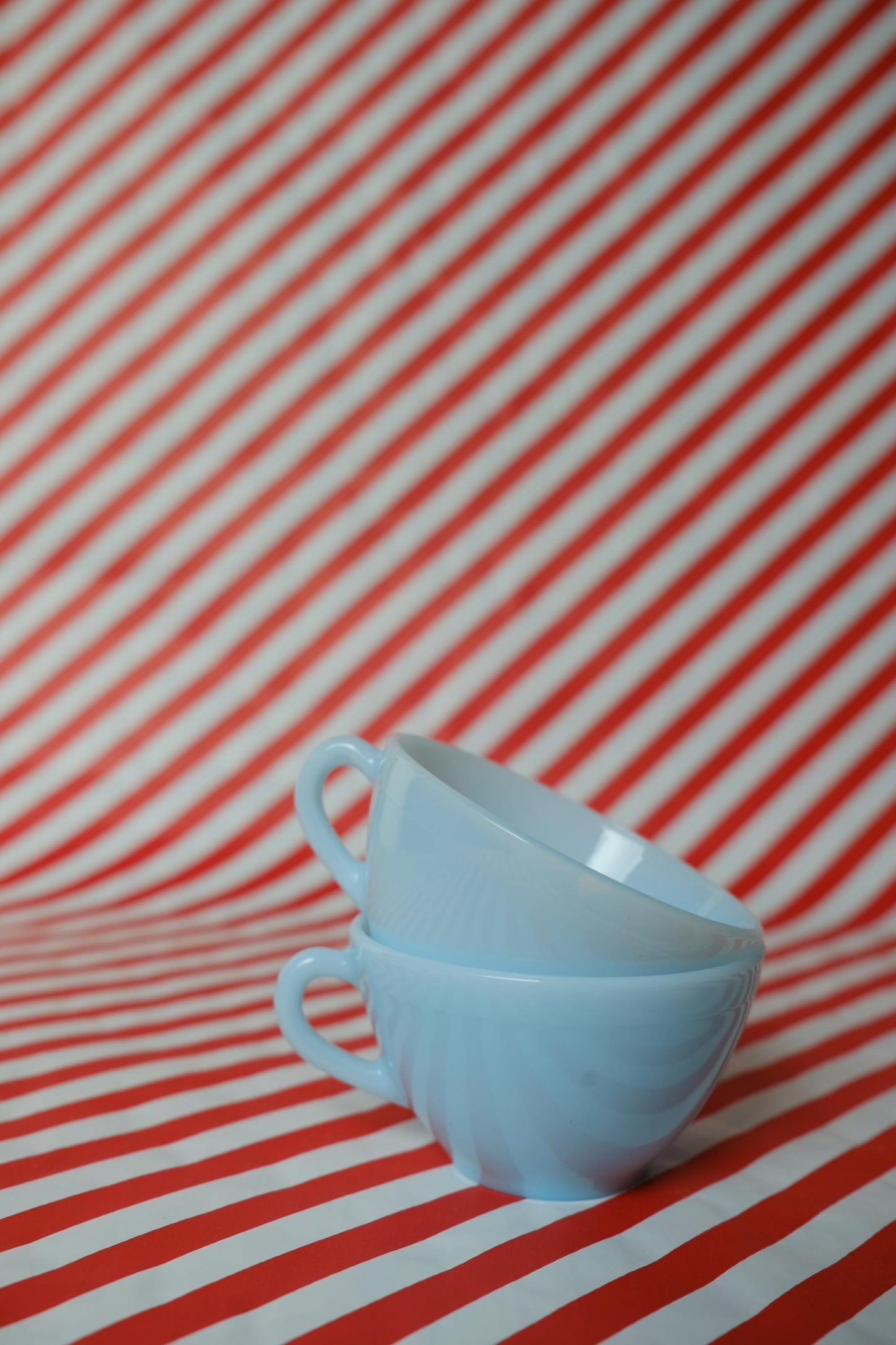 Tasses duralex en opaline
