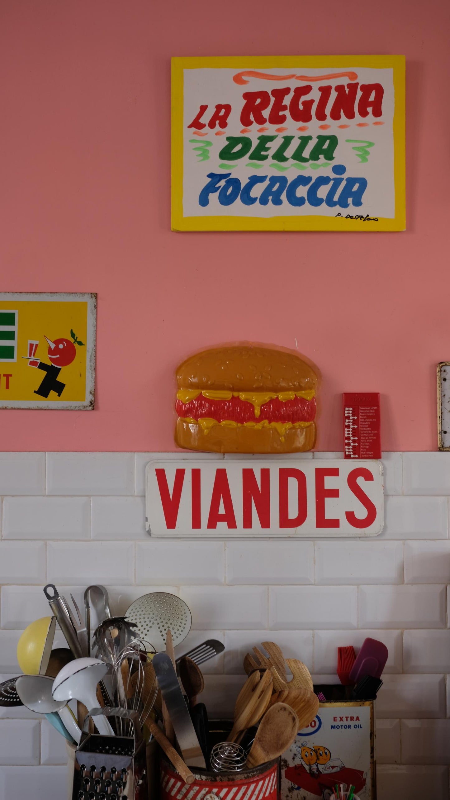 Hamburger publicitaire en plastique