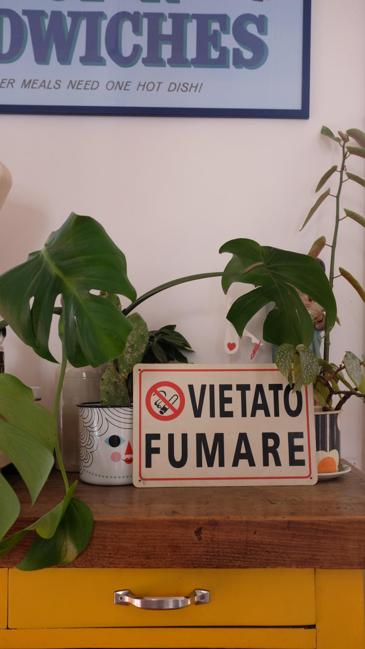 Panneau "Vietato fumare"