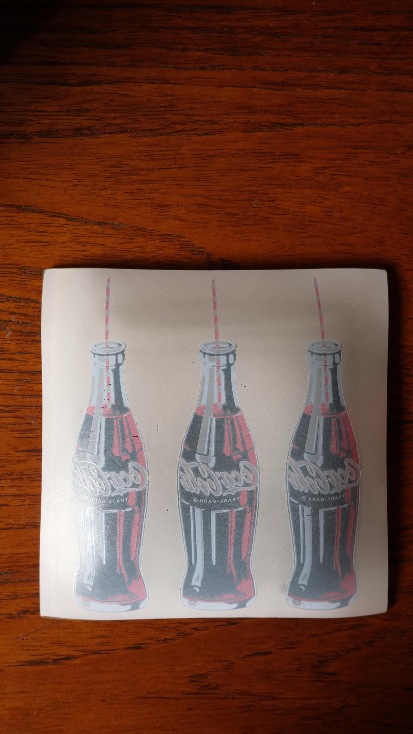 Vide-poches publicitaire coca cola vintage en verre trempé