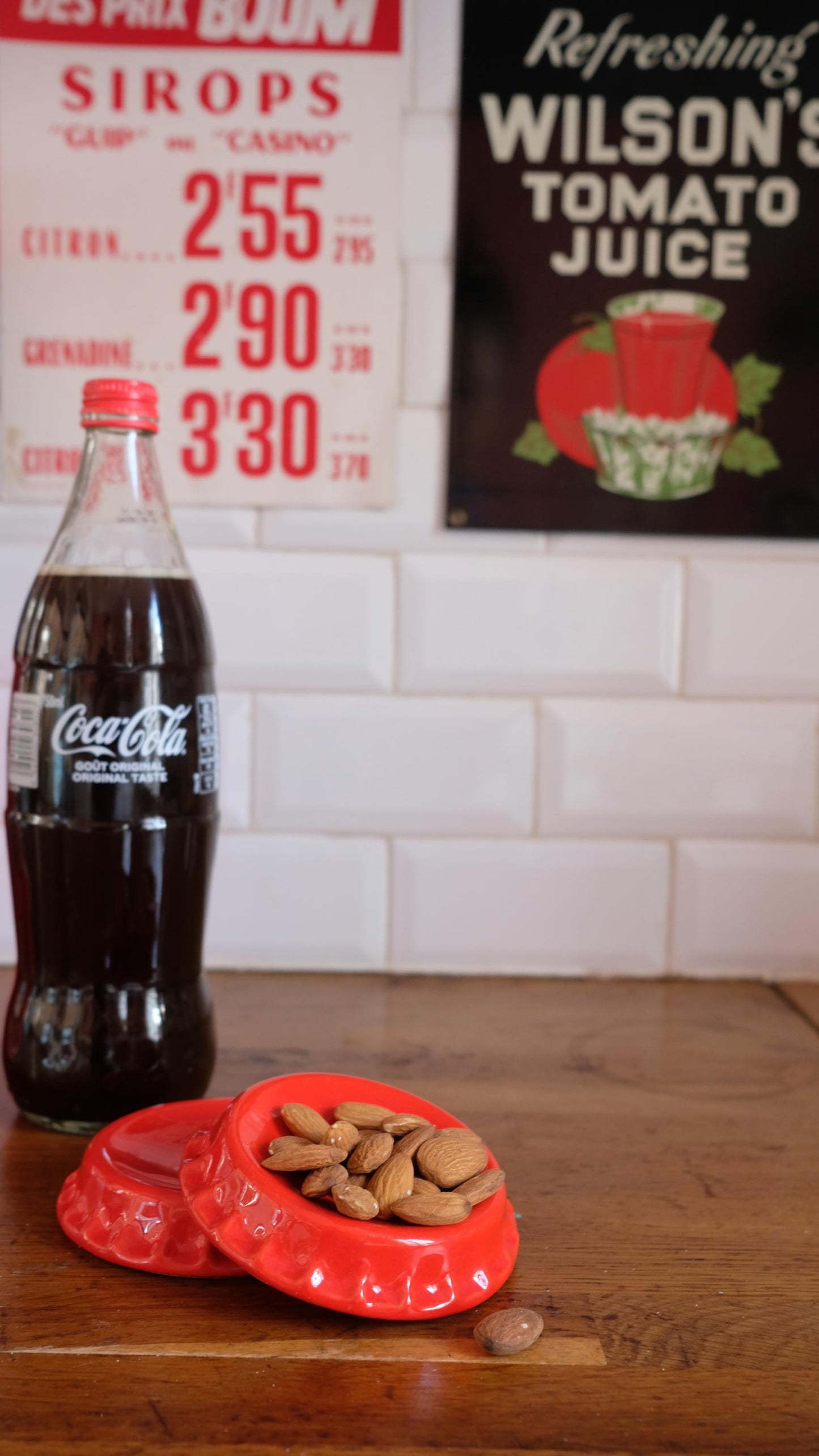 Coupelle/Vide-poche/Cendrier en forme de capsule de soda