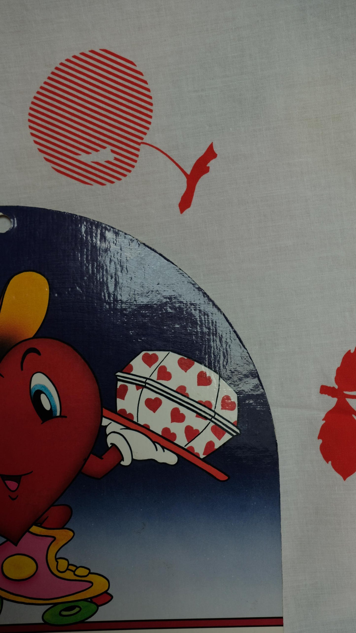 Panneau publicitaire en carton Love burger