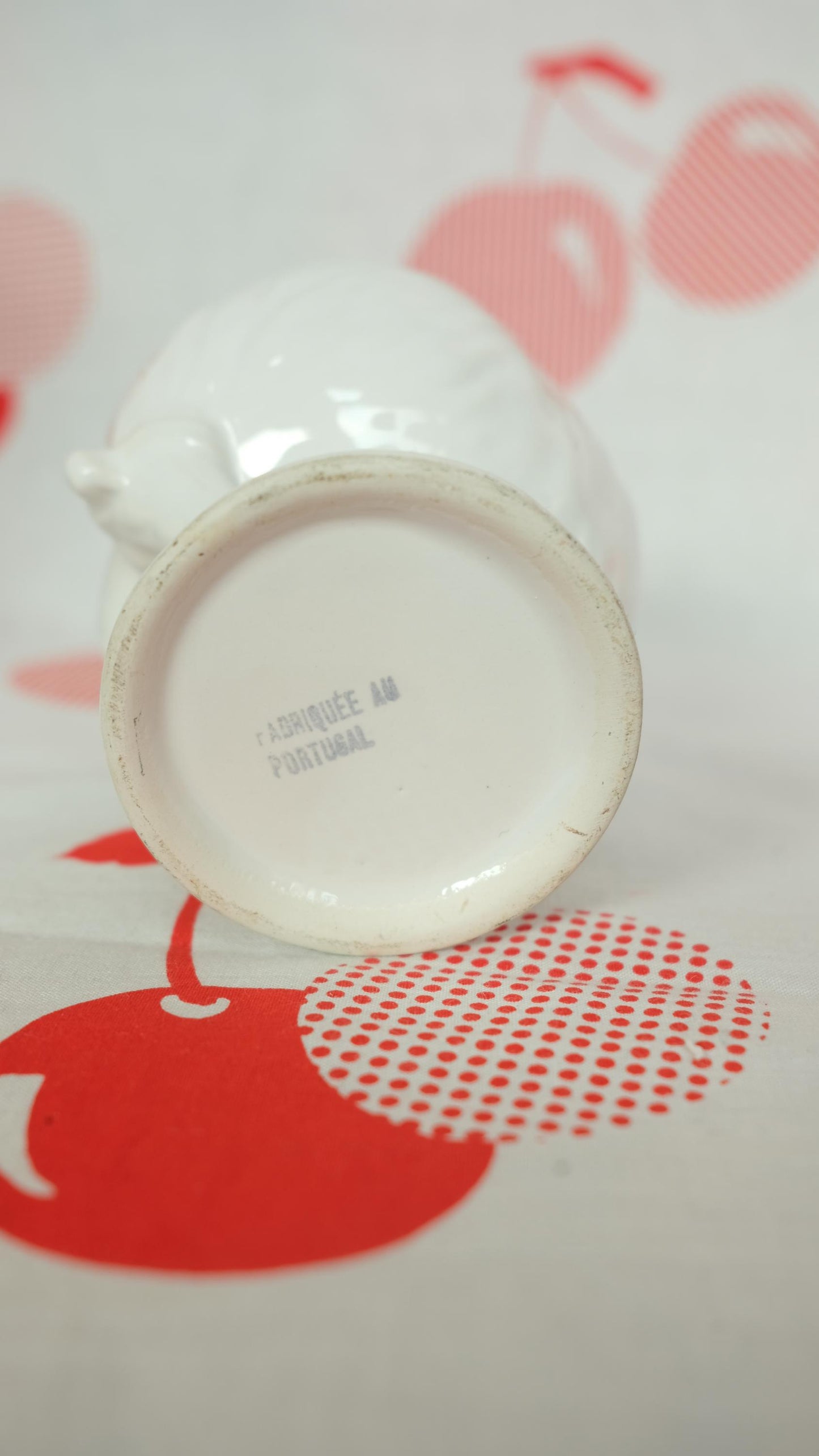 Cache pot en céramique années 70