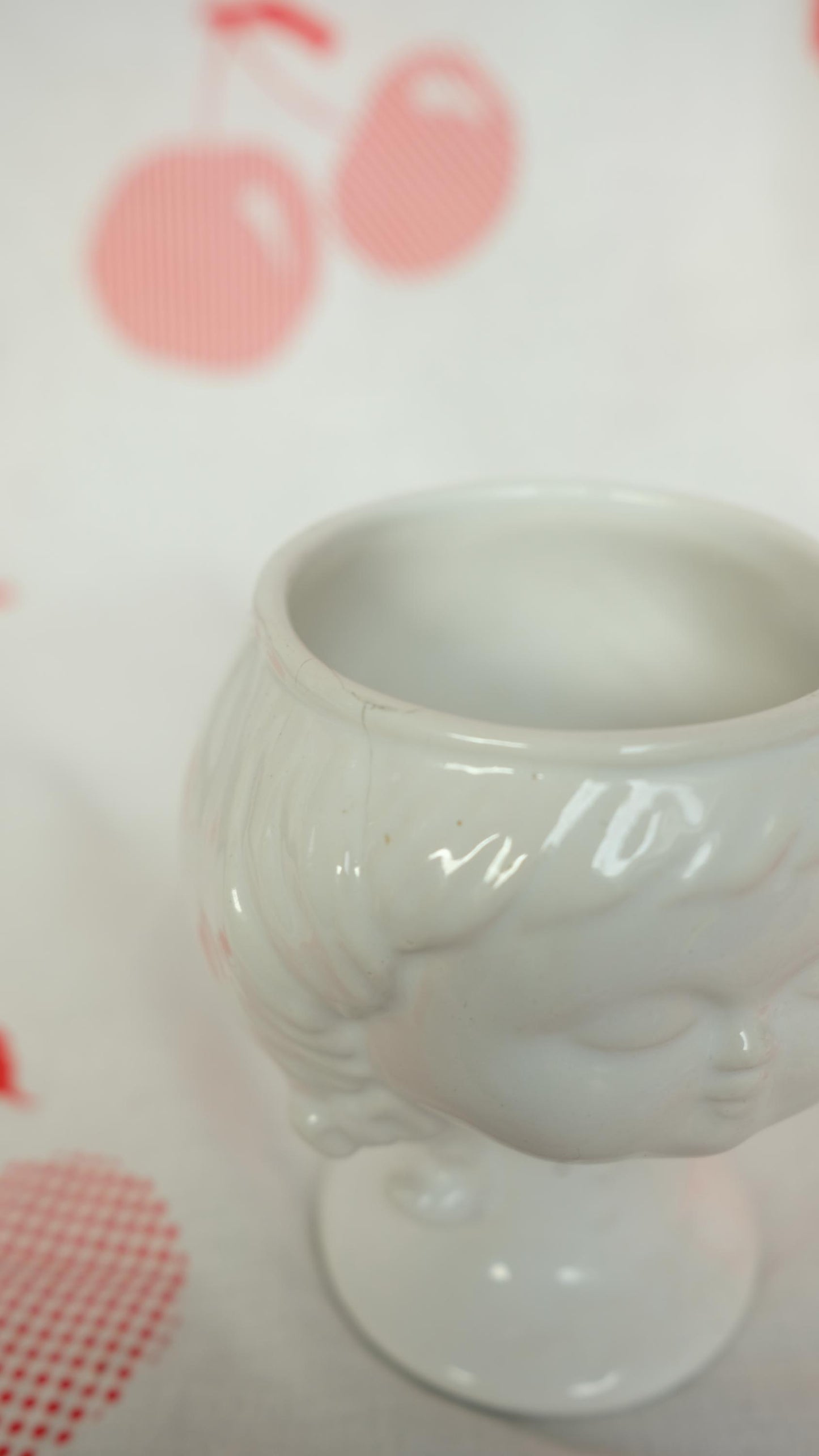 Cache pot en céramique années 70