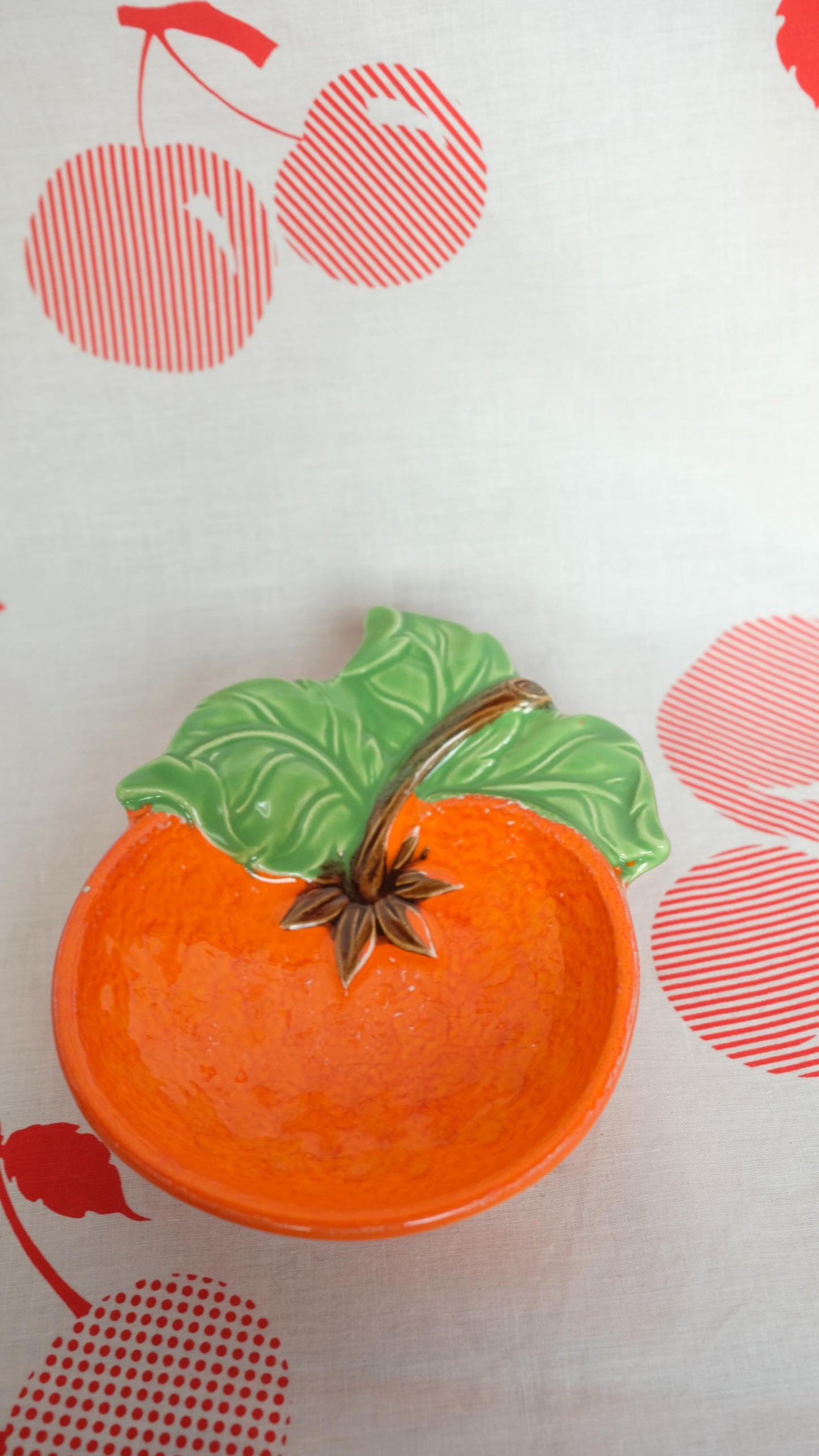Ravier en forme d'orange, made in Japan