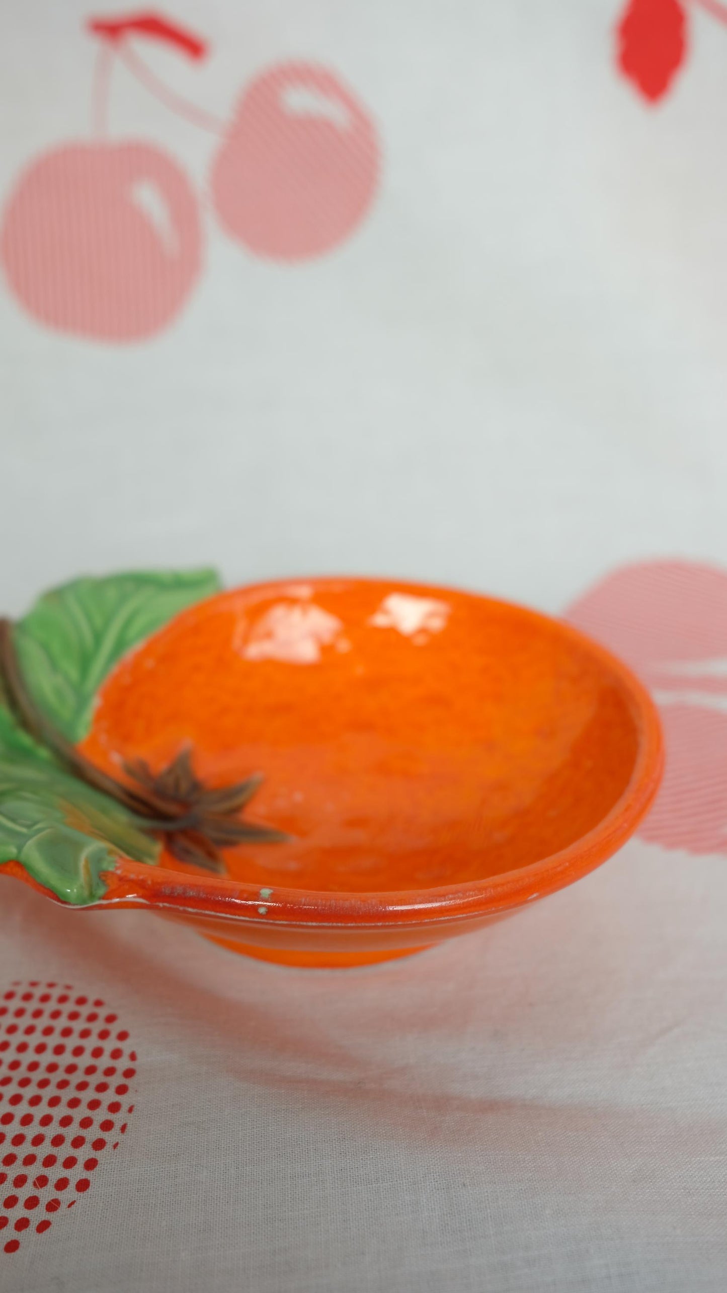 Ravier en forme d'orange, made in Japan